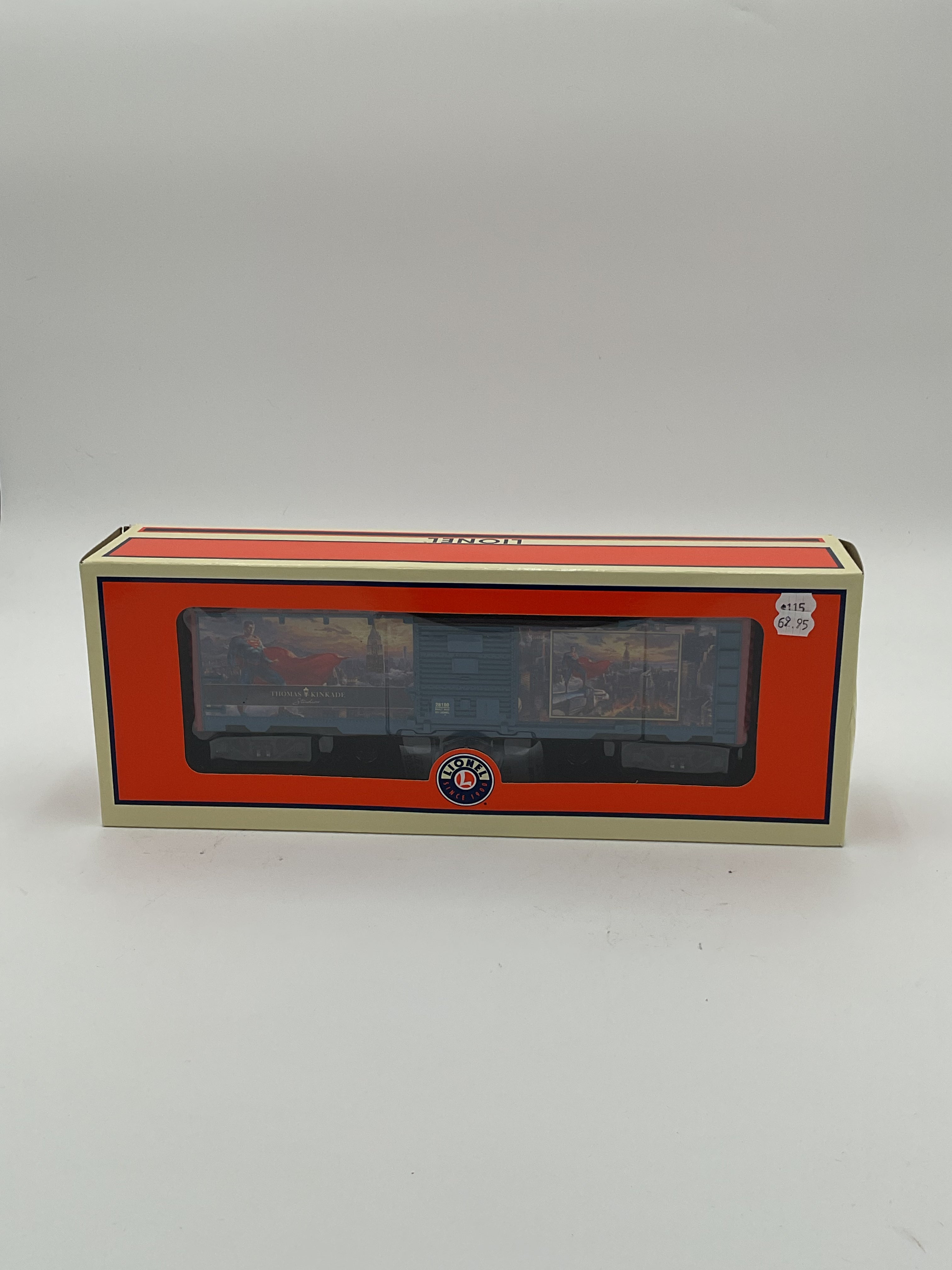 Lionel O 2528180 Thomas Kinkade Studios-SUPERMAN Protector of Metropolis Boxcar