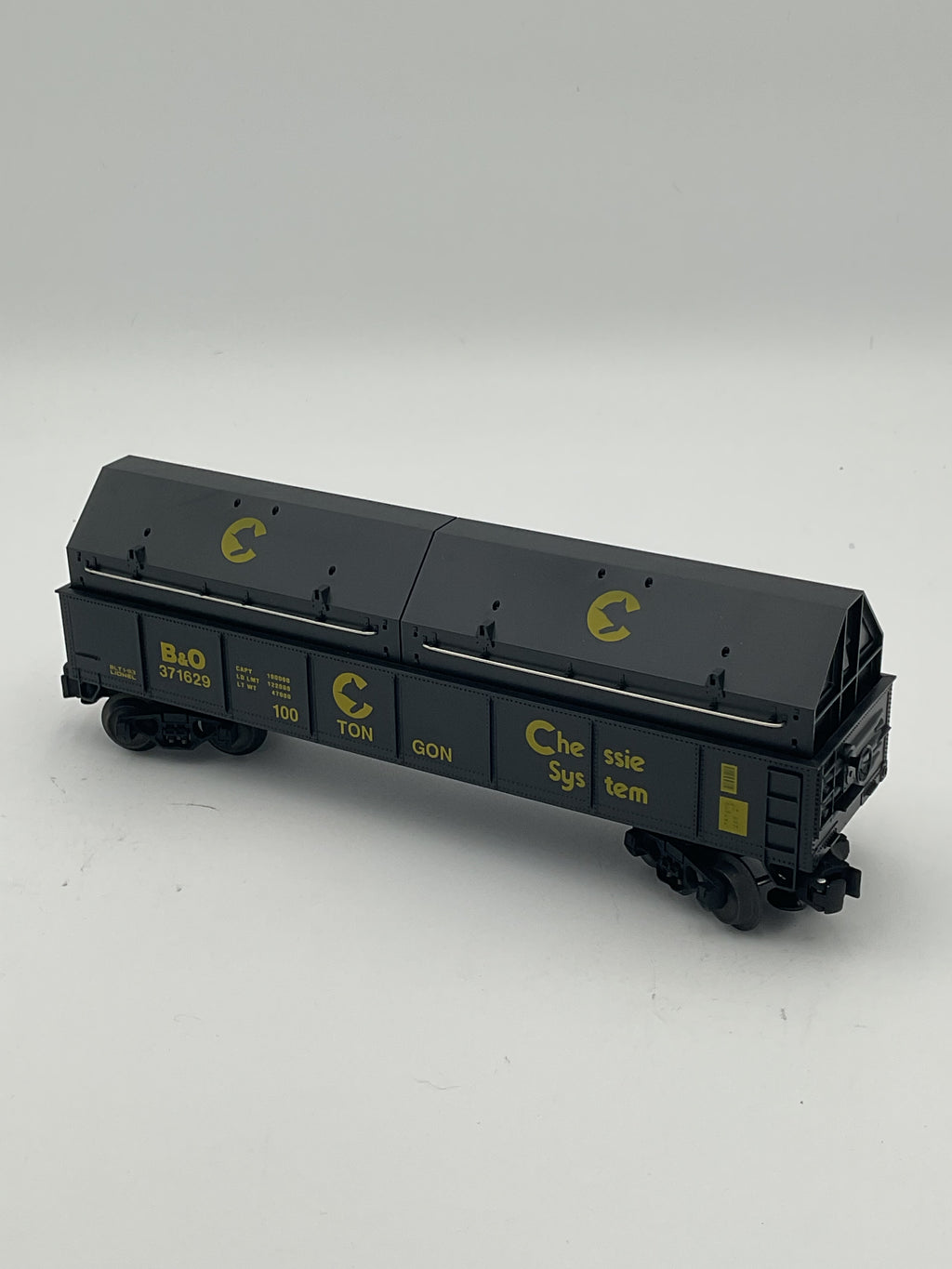 Lionel O 17403 Cheesie System Gondola with Coil Covers