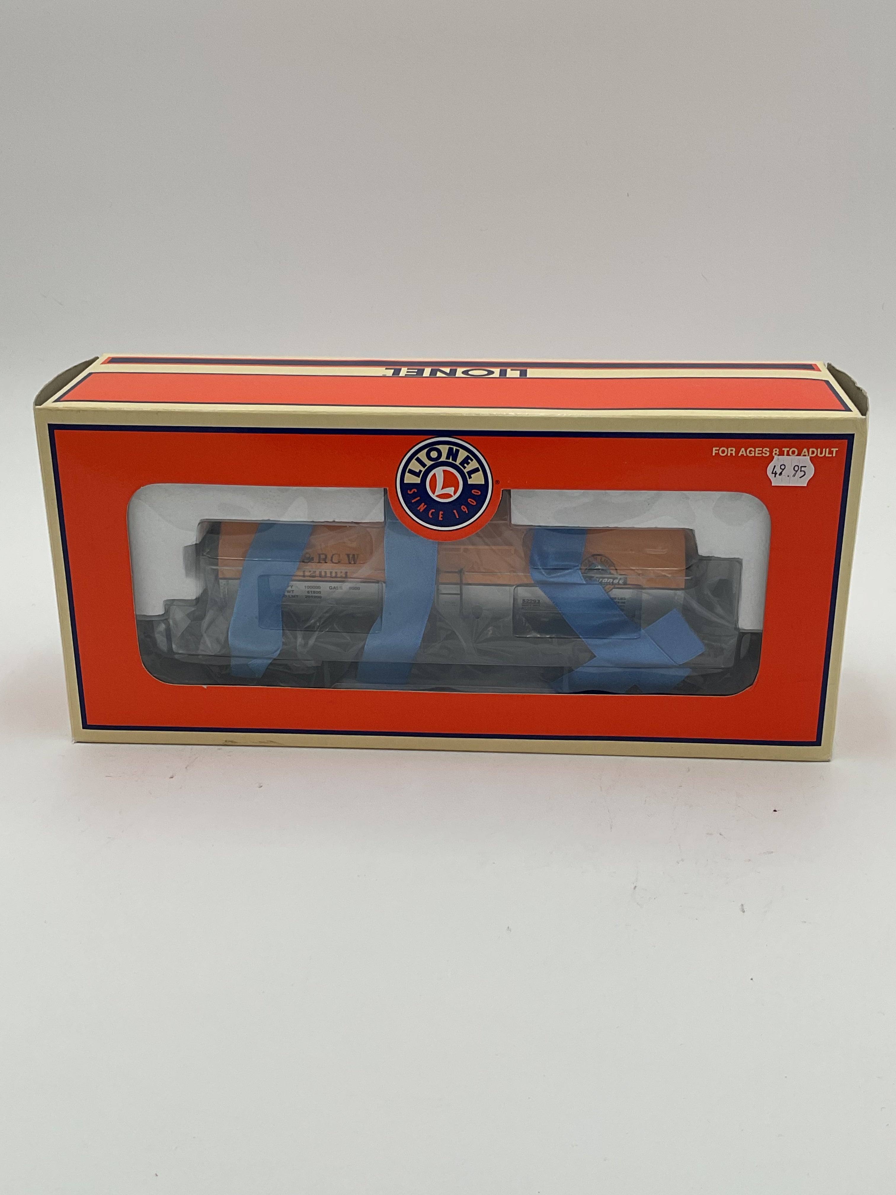 Lionel O 52293 TTOS 2003 Denver Convention D&RGW Single Dome Tank Car
