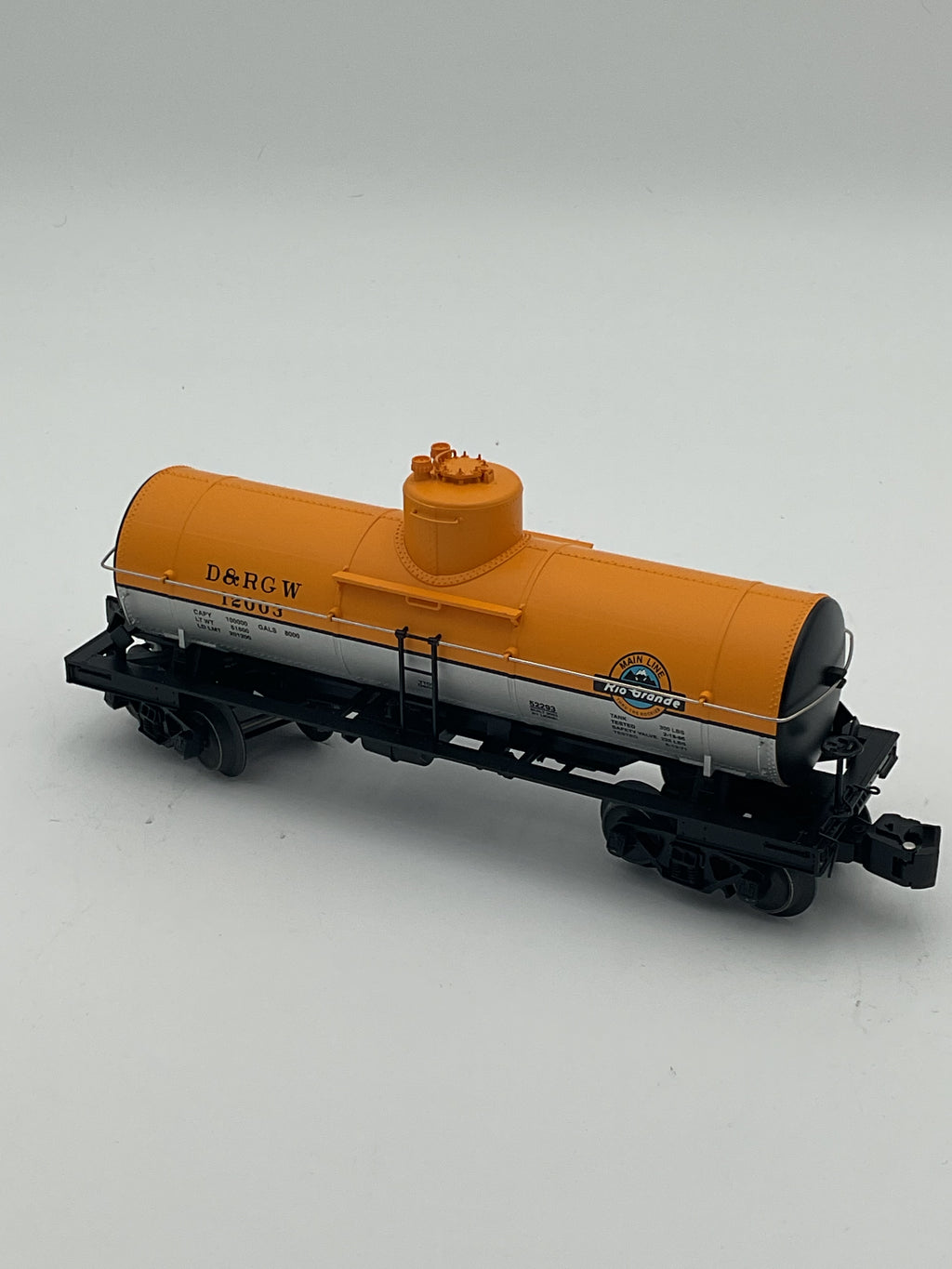 Lionel O 52293 TTOS 2003 Denver Convention D&RGW Single Dome Tank Car
