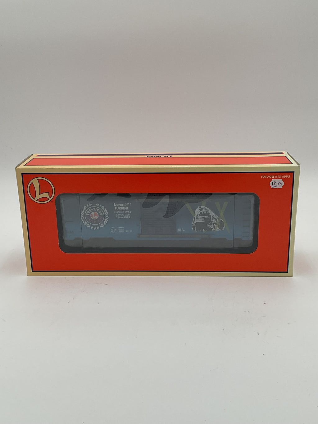 Lionel O 29226 Pennsy Turbine Commemorative Boxcar