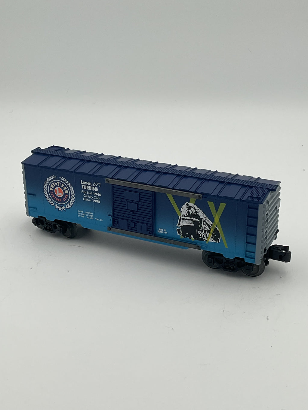 Lionel O 29226 Pennsy Turbine Commemorative Boxcar