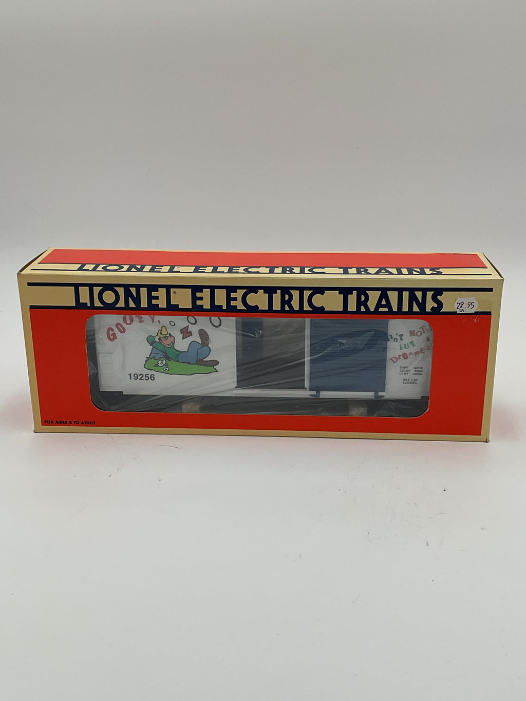 Lionel O 19256 Goofy Hi -Cube Boxcar