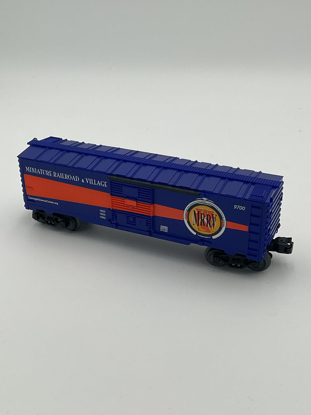 Lionel O 25085 Carnegie Science Center 2009 Miniature Railroad Village Boxcar