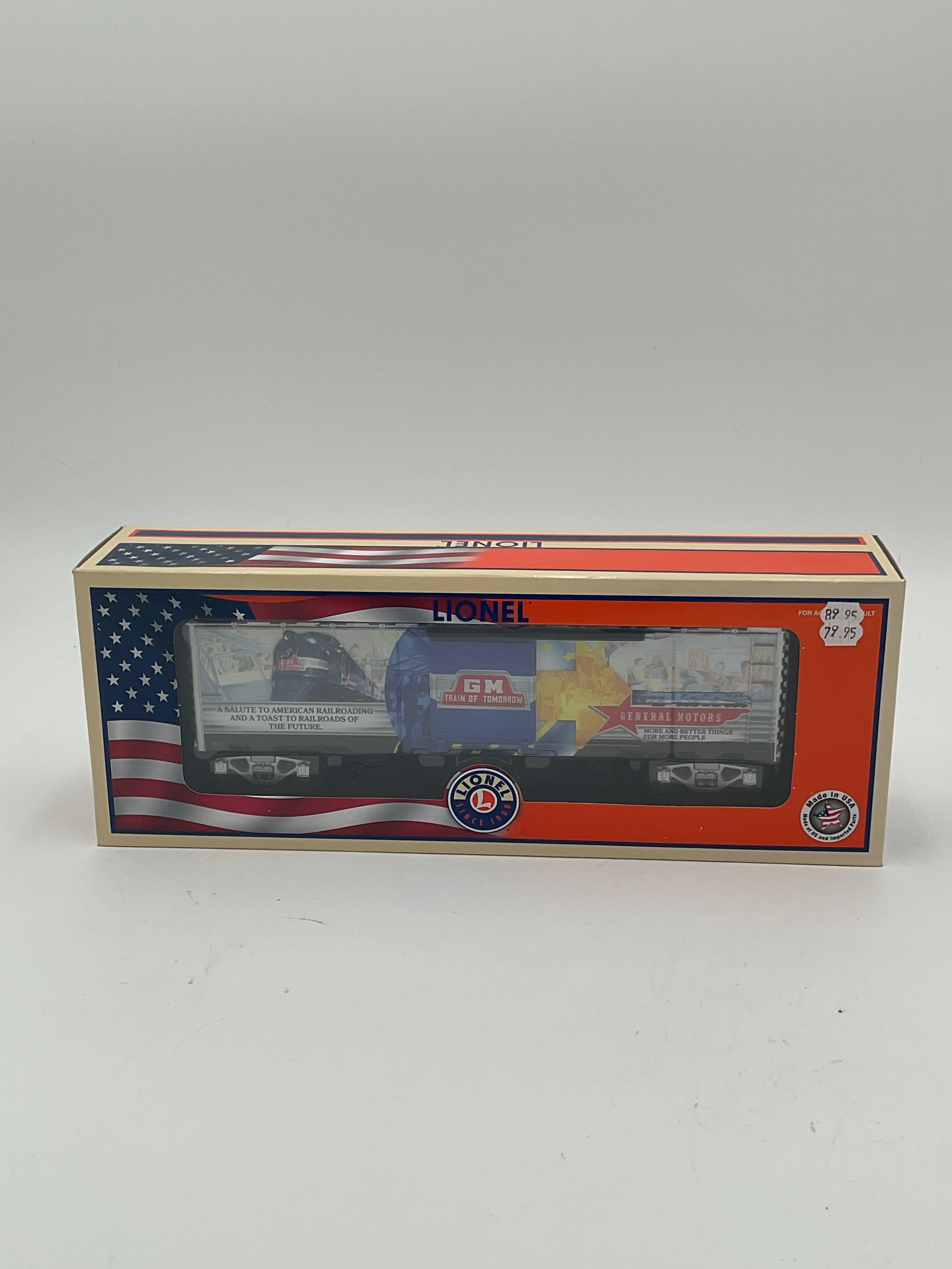 Lionel O 2238150 GM Train of Tomorrow Boxcar