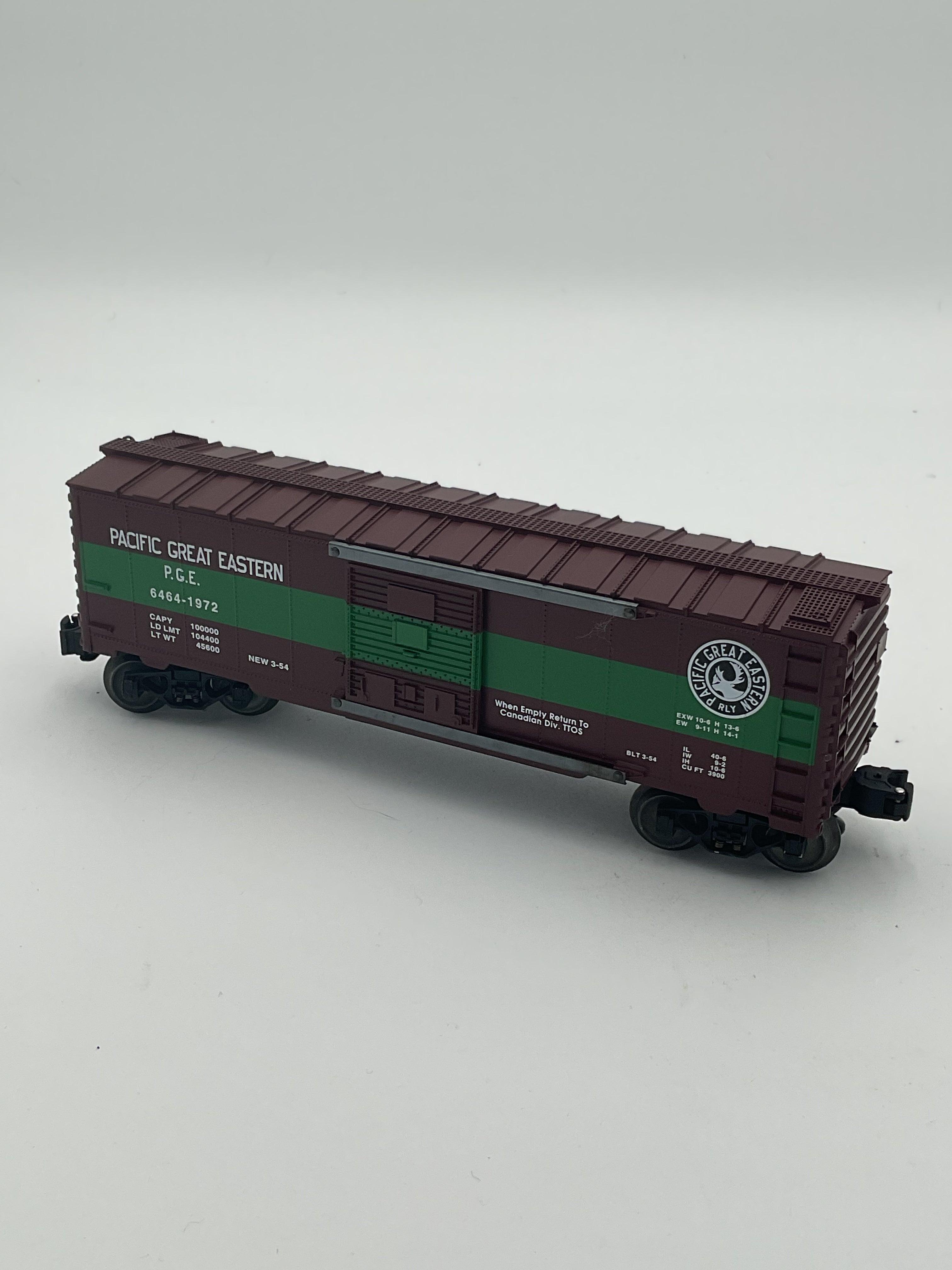 Lionel O 52086 ‘96 TTOS Great Eastern Railway B/C