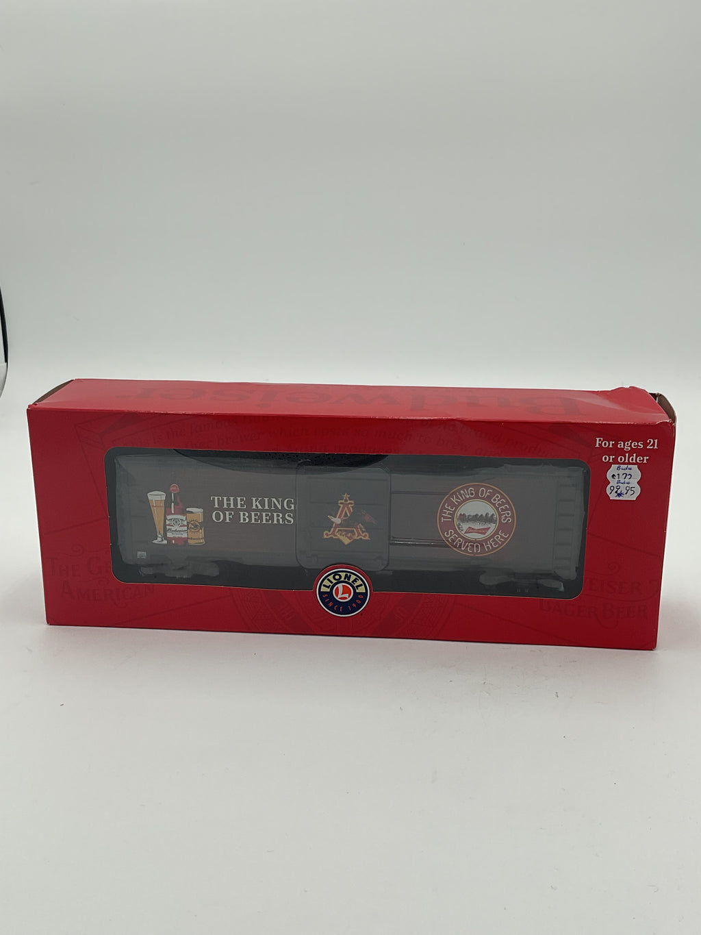 Lionel O 2528360 Budweiser Illuminated Bar Sign #2 Boxcar