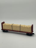 Lionel O 2043091 BNSF Standard O Bulkhead Flatcar #545475