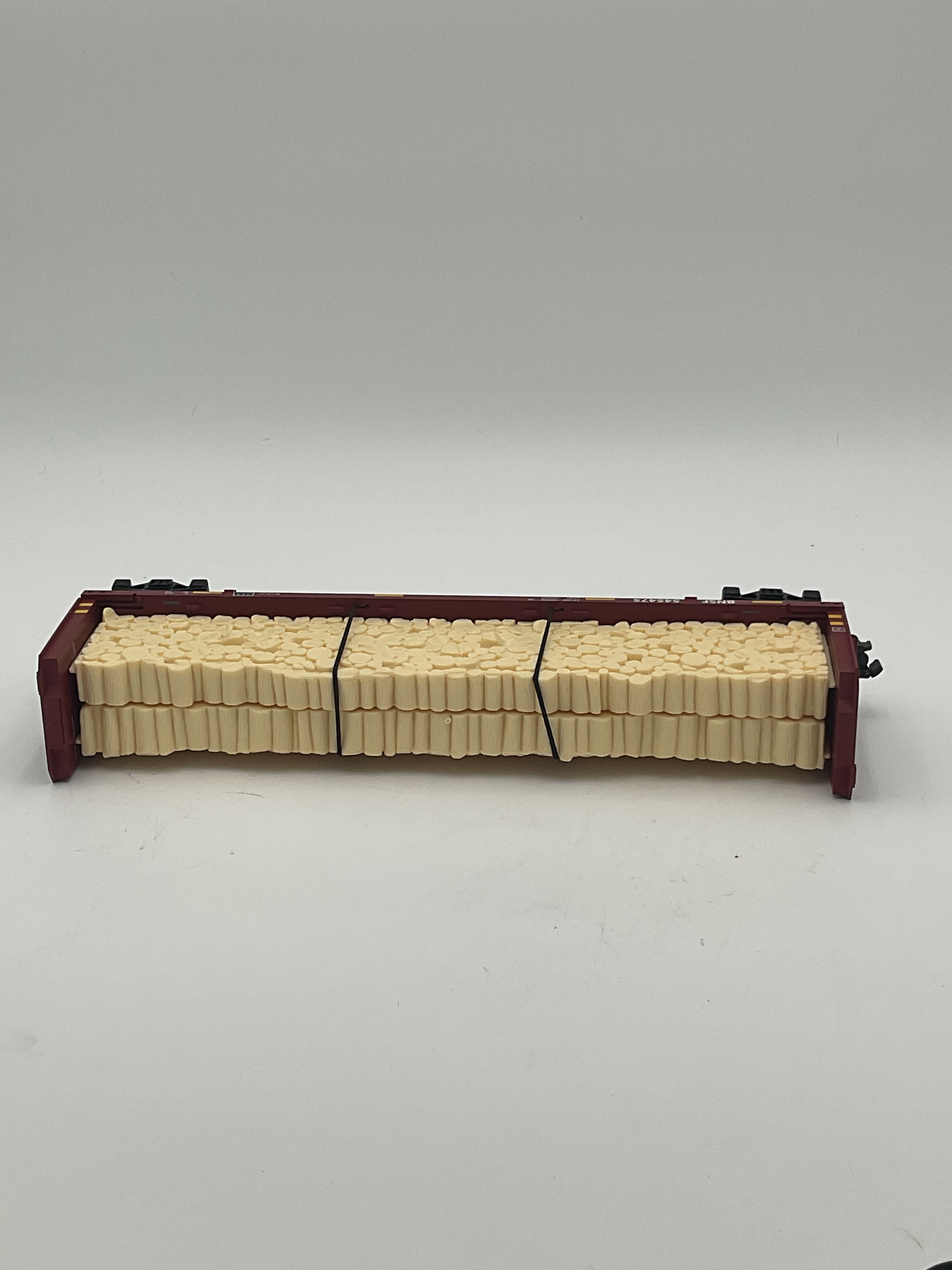 Lionel O 2043091 BNSF Standard O Bulkhead Flatcar #545475