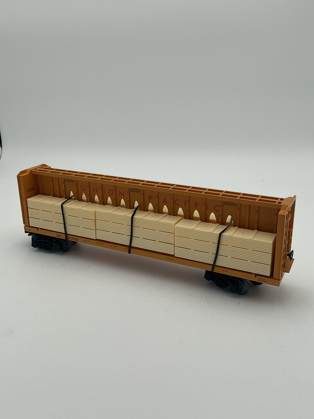 Lionel O 2043072 Union Pacific Standard O Centerbeam Flatcar #217031