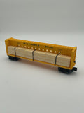 Lionel O 2043052 Milwaukee Road Standard O Centerbeam Flatcar #6318;