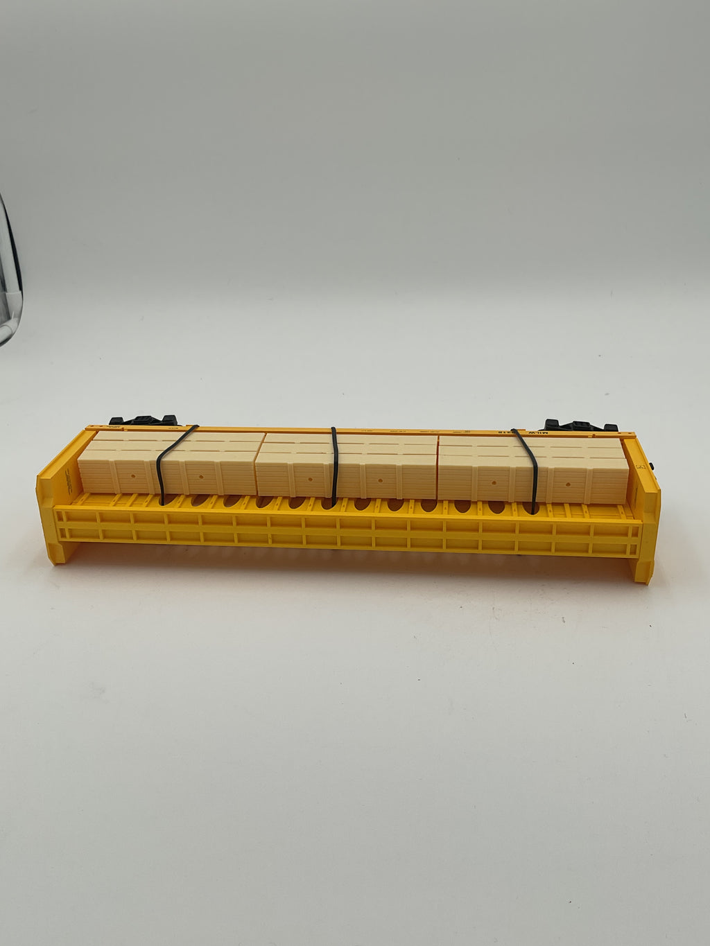 Lionel O 2043052 Milwaukee Road Standard O Centerbeam Flatcar #6318;