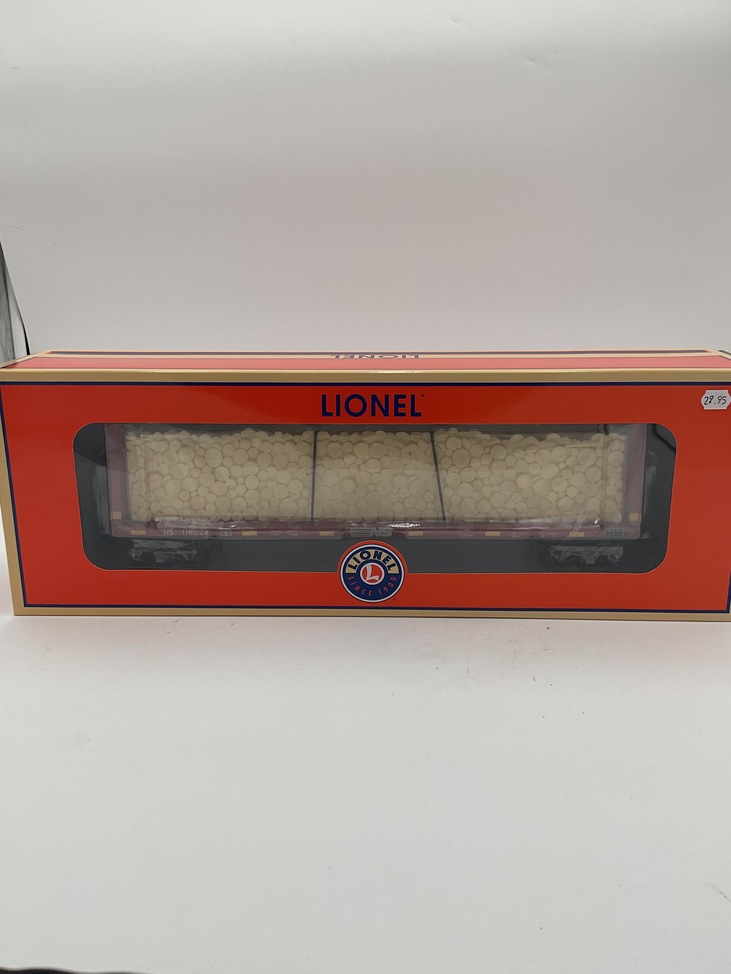 Lionel O 2043111 Norfolk Southern Standard O Bulkhead Flatcar #118024