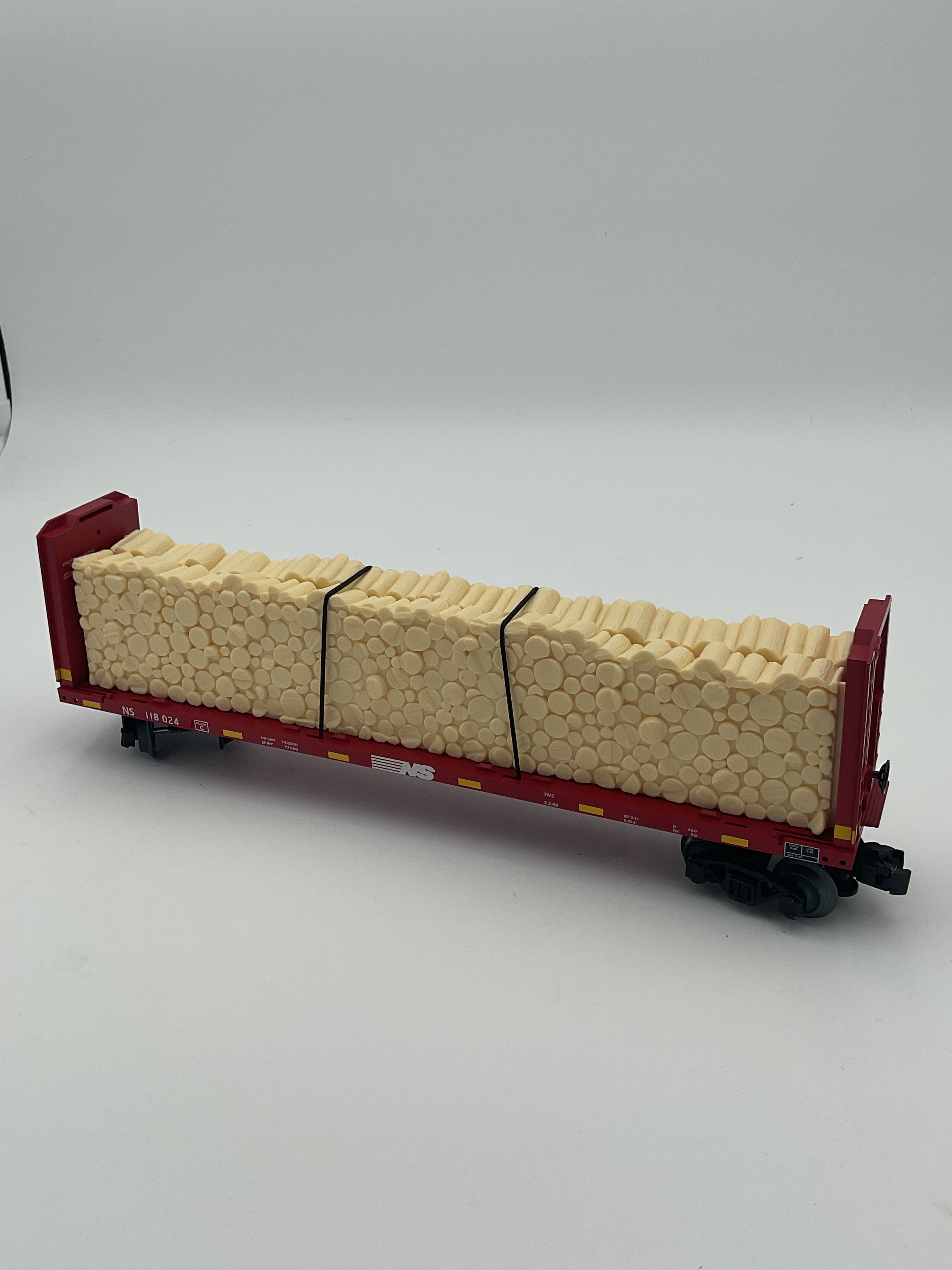 Lionel O 2043111 Norfolk Southern Standard O Bulkhead Flatcar #118024