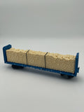 Lionel O 2043102 Great Northern Standard O Bulkhead Flatcar #160331+