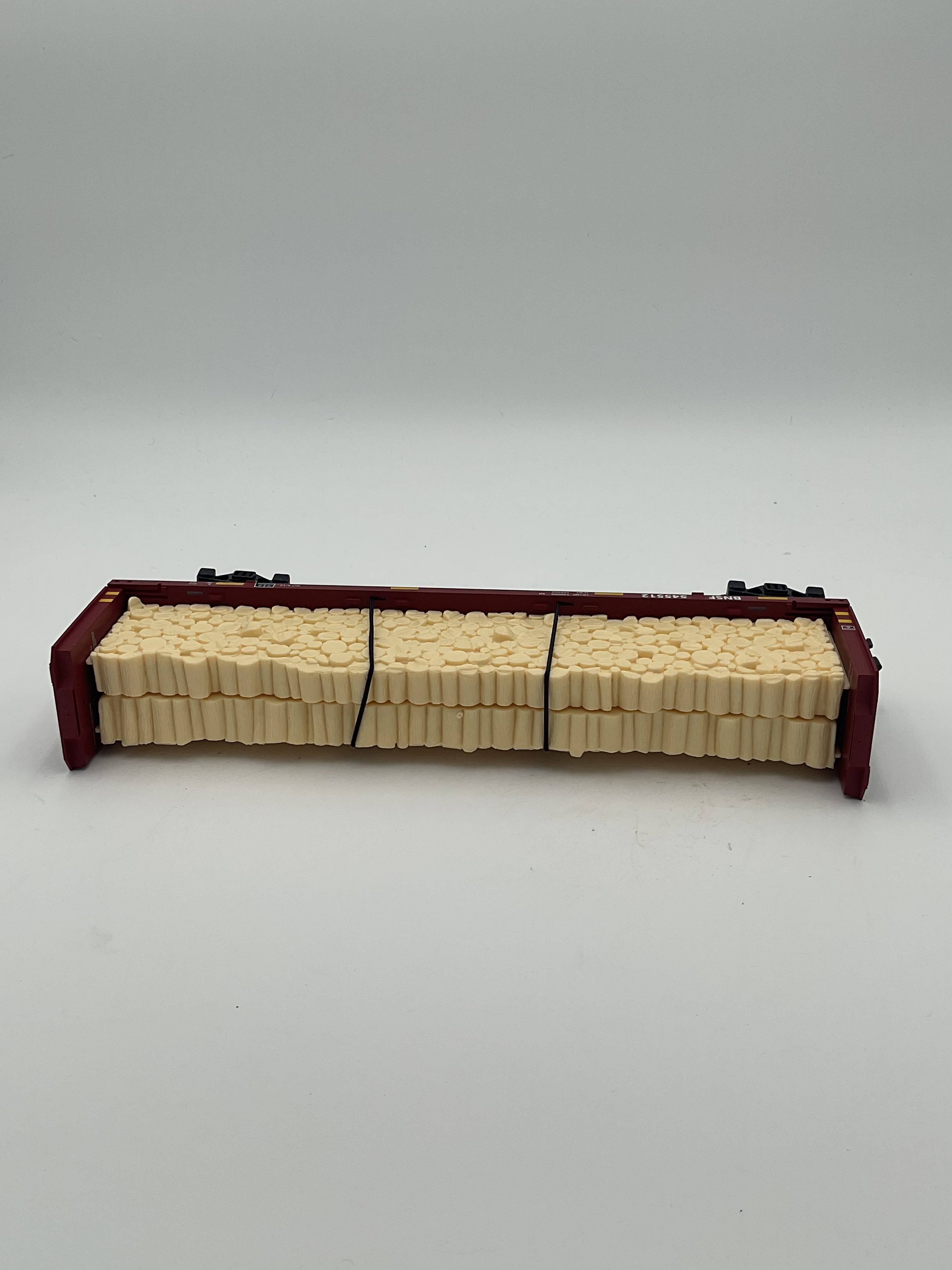 Lionel O 2043092 BNSF Standard O Bulkhead Flatcar #545512
