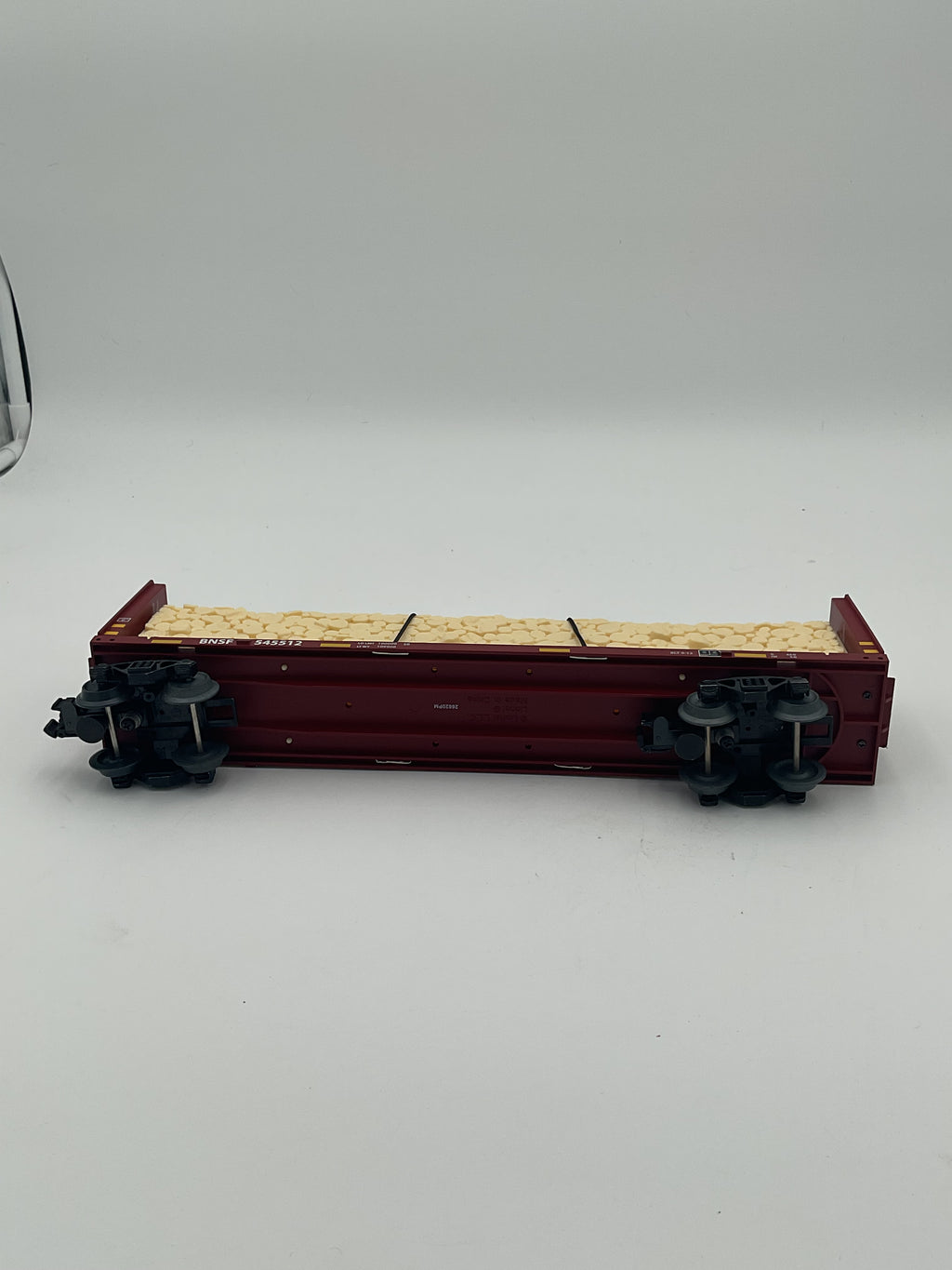 Lionel O 2043092 BNSF Standard O Bulkhead Flatcar #545512