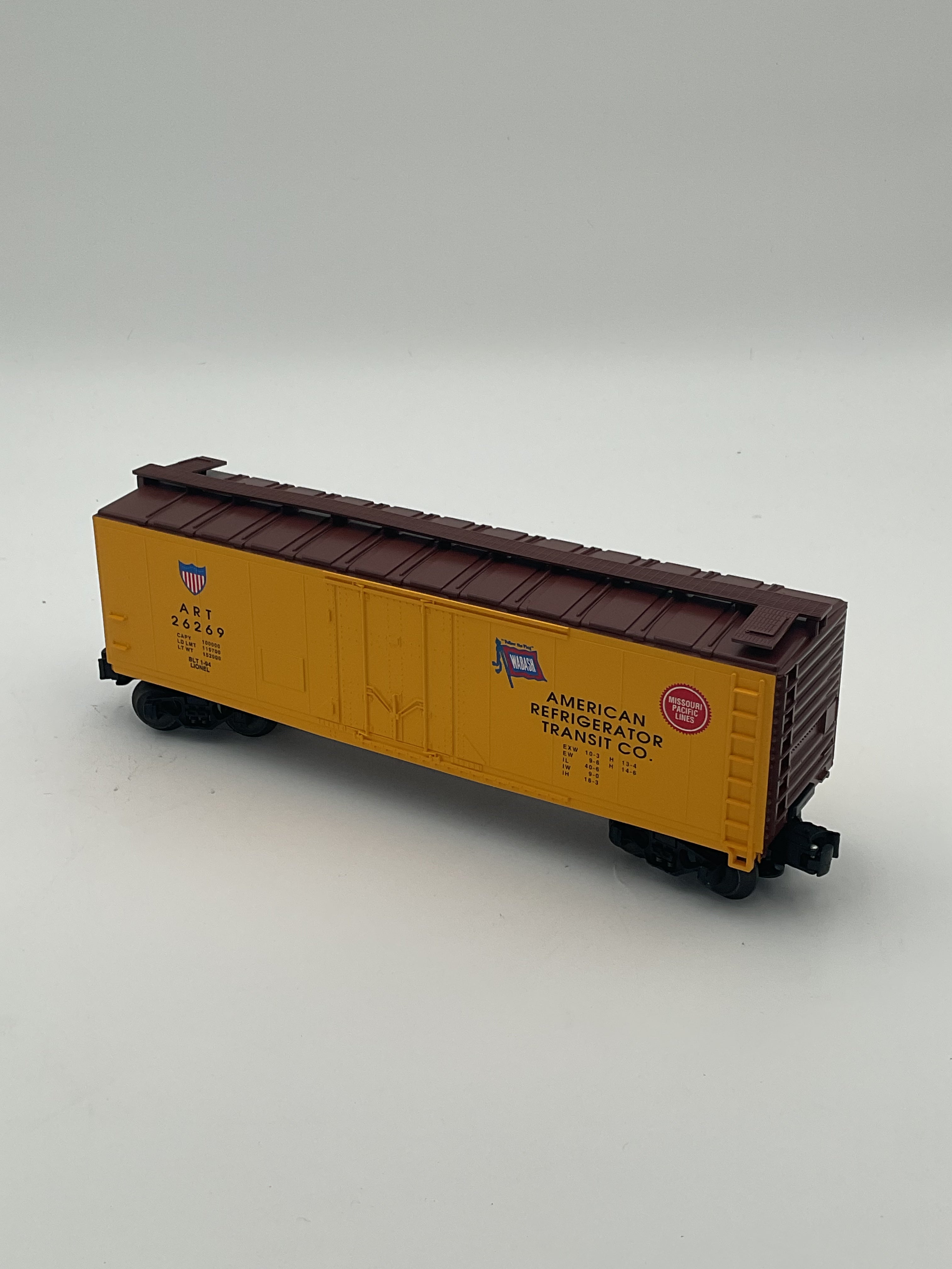 Lionel O 17304 Wabash Reefer