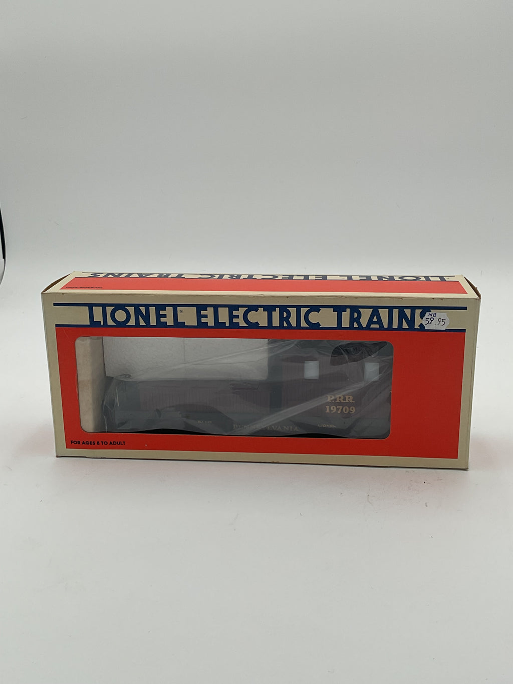 Lionel O 19709 Pennsylvania Work Caboose with Smoke & Illuminated Interior