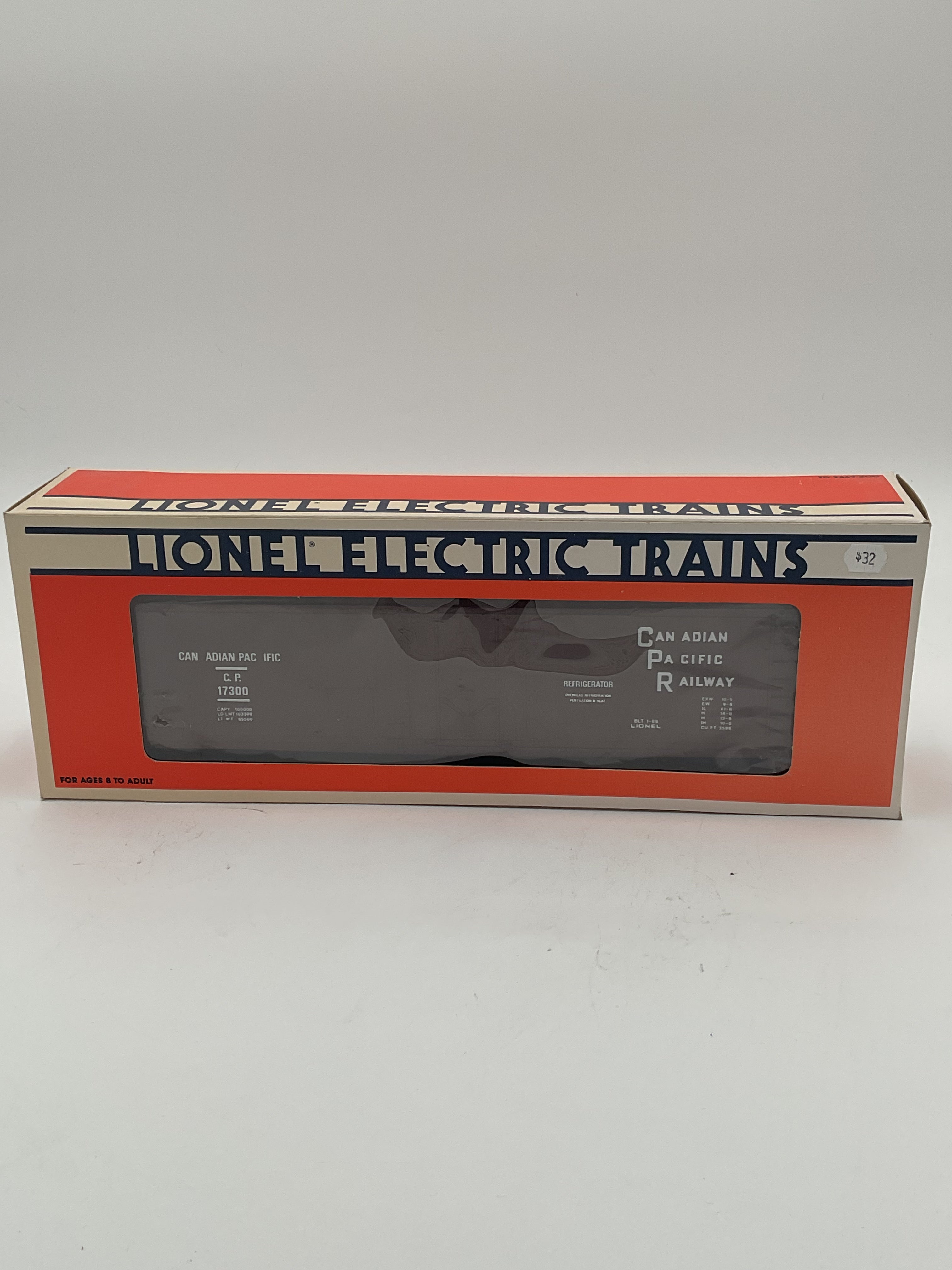 Lionel O 17300 CP Rail Reefer