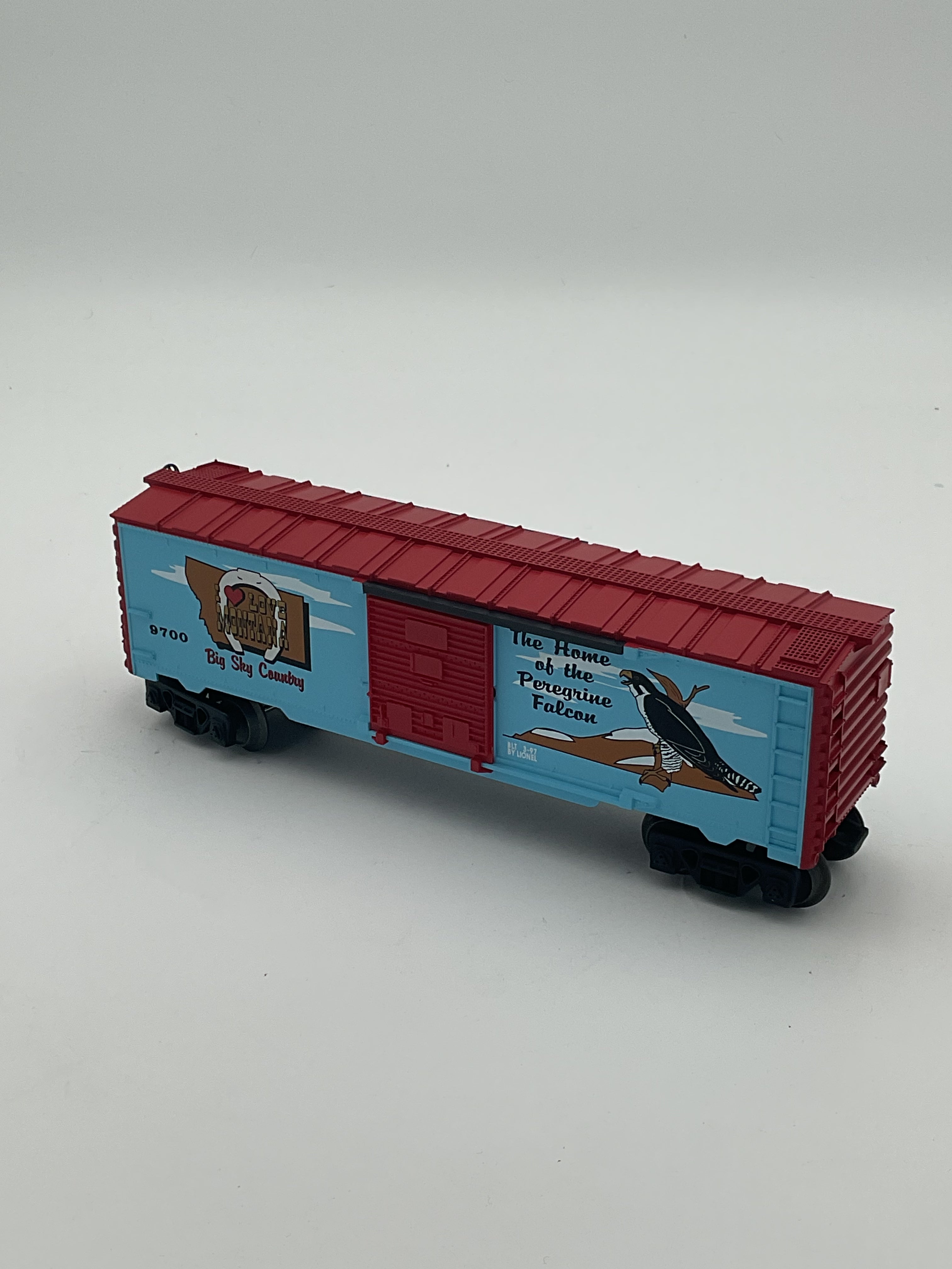 Lionel O 19950 9700 I Love Montana Boxcar
