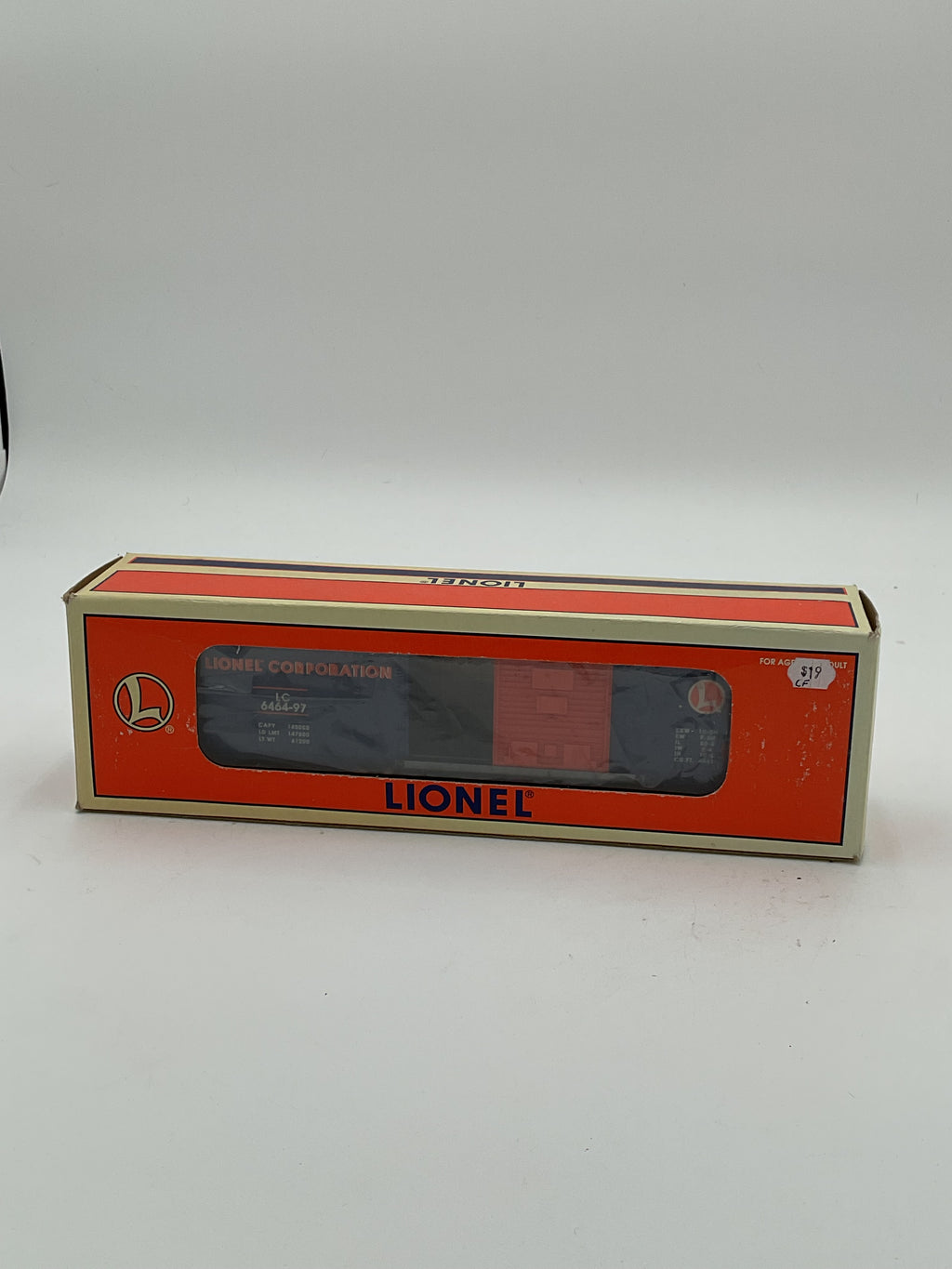Lionel O 19953 6464-97 Lionel Railroader Club Boxcar
