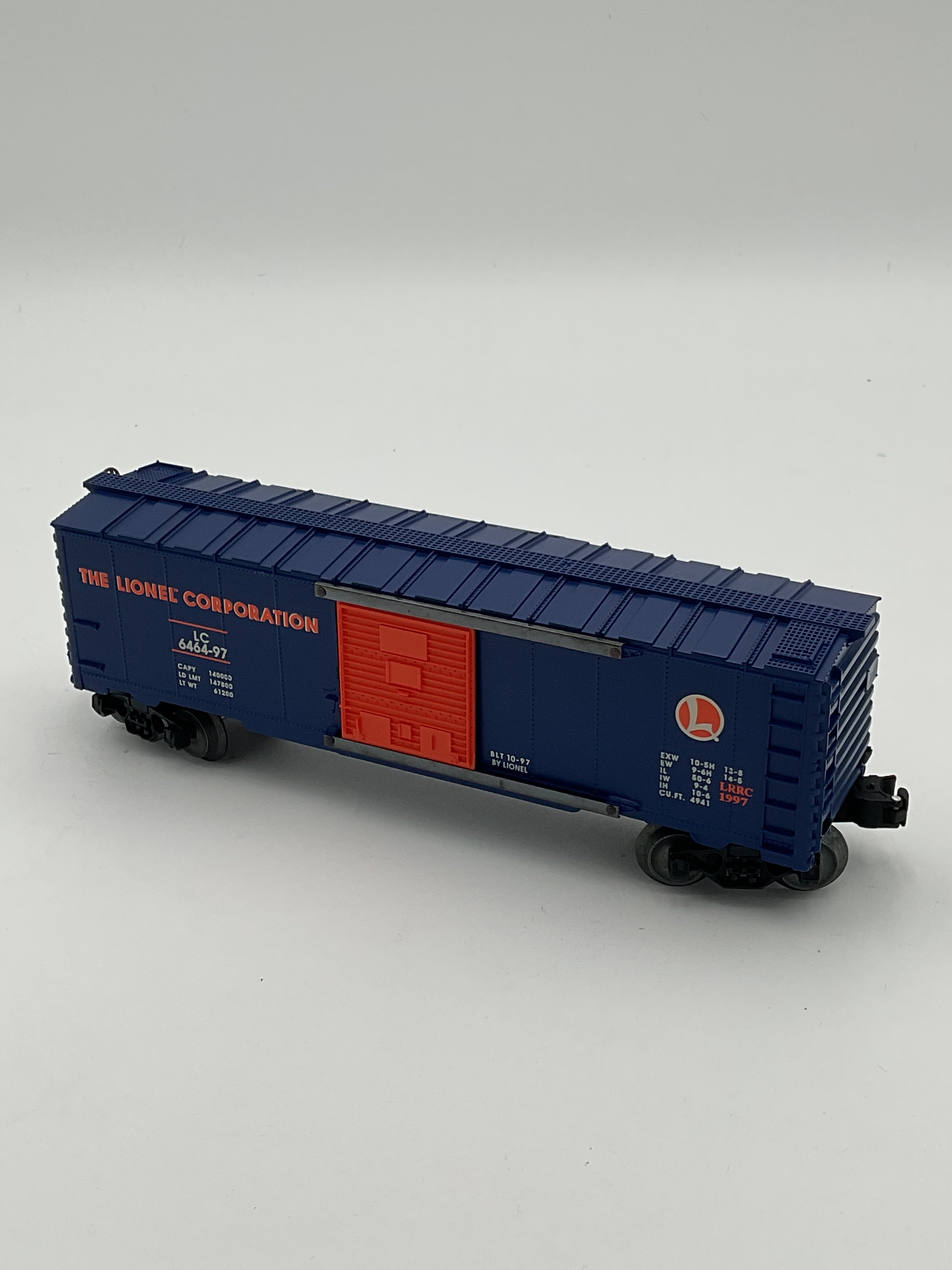 Lionel O 19953 6464-97 Lionel Railroader Club Boxcar