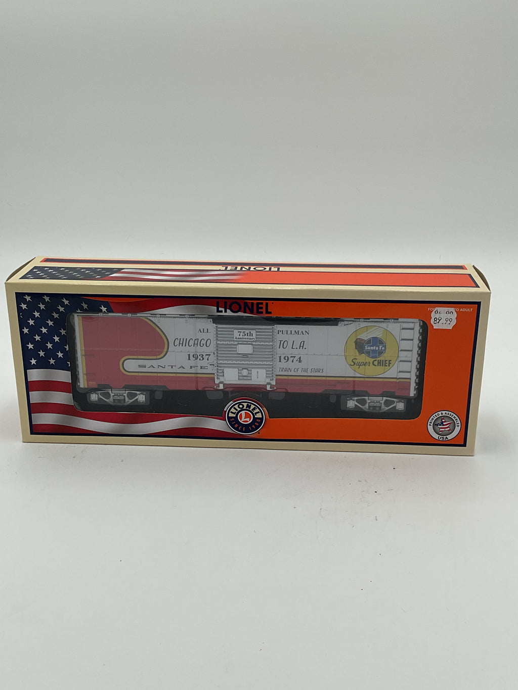 Lionel O 2338070 Santa Fe Super Chief 75th Anniversary Boxcar