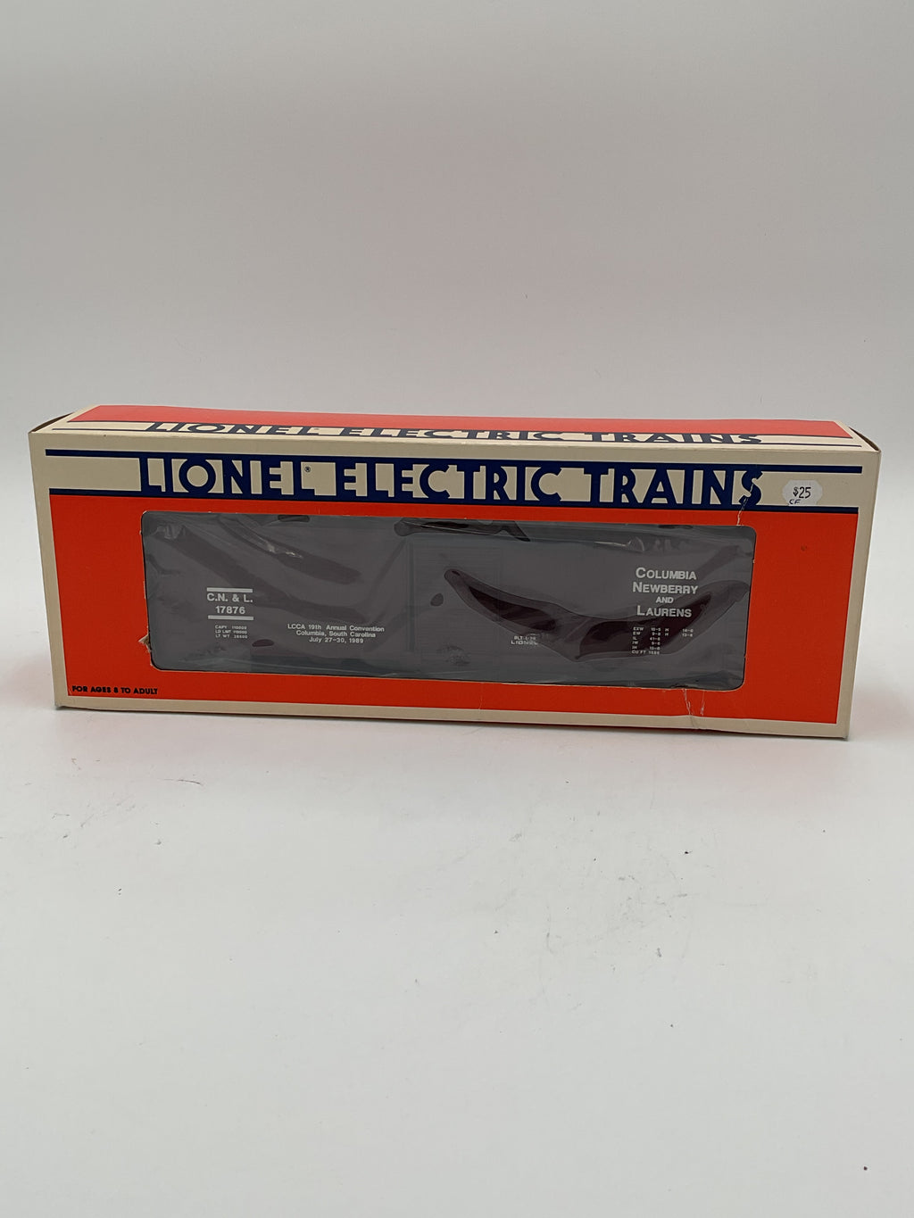 Lionel O 17876 1989 LCCA Convention Car