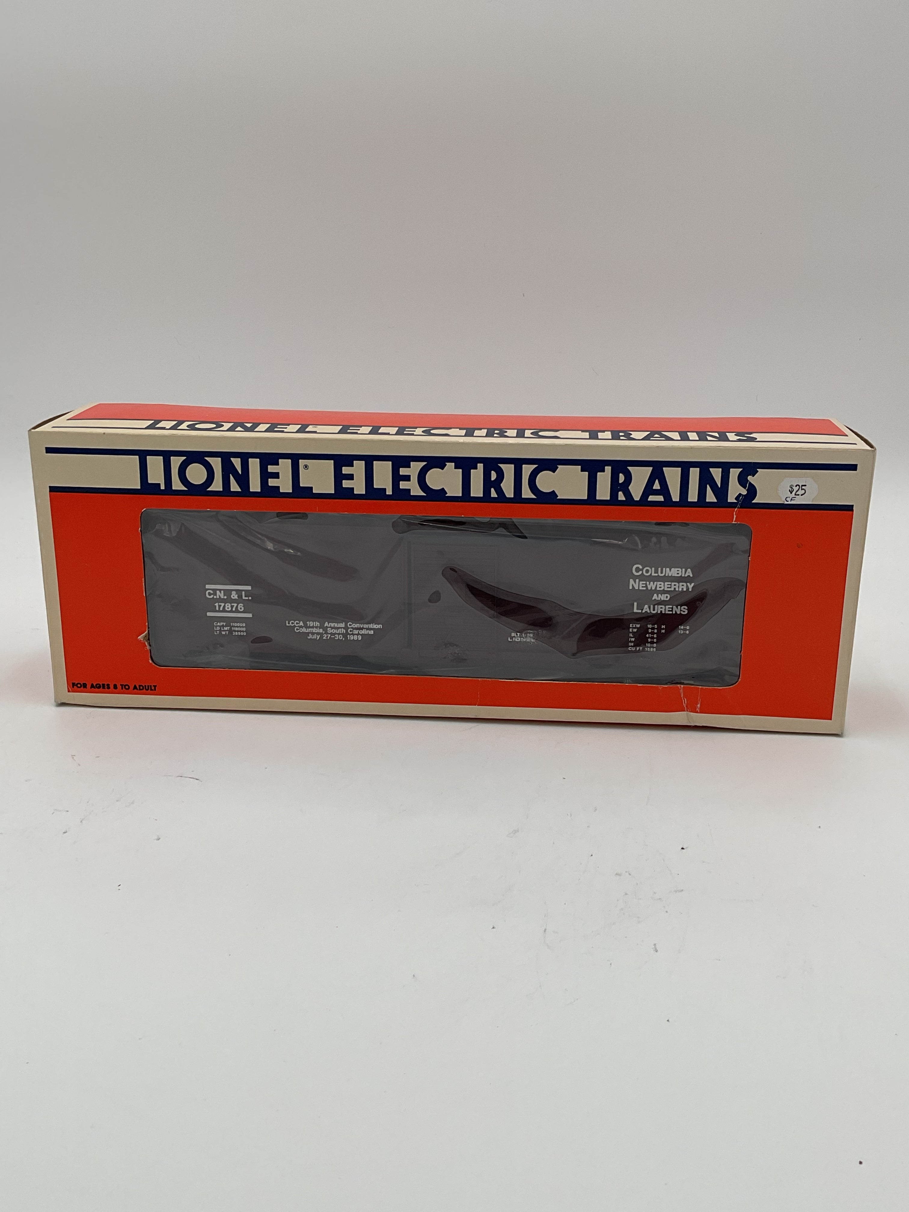 Lionel O 17876 1989 LCCA Convention Car