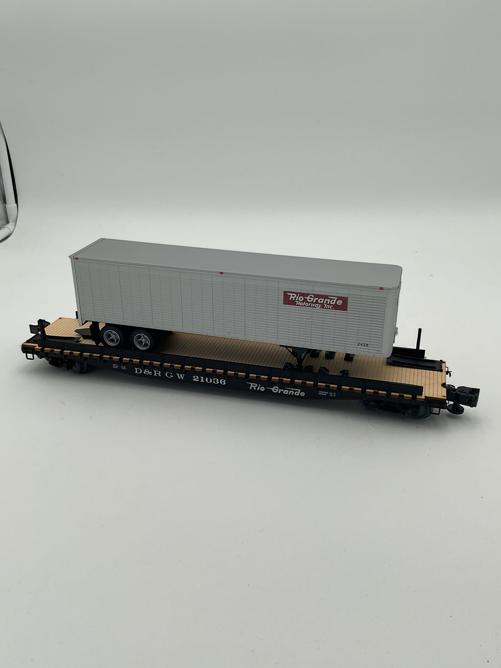 Lionel O D&RGW PS4 #21036 w/40’ Trailer