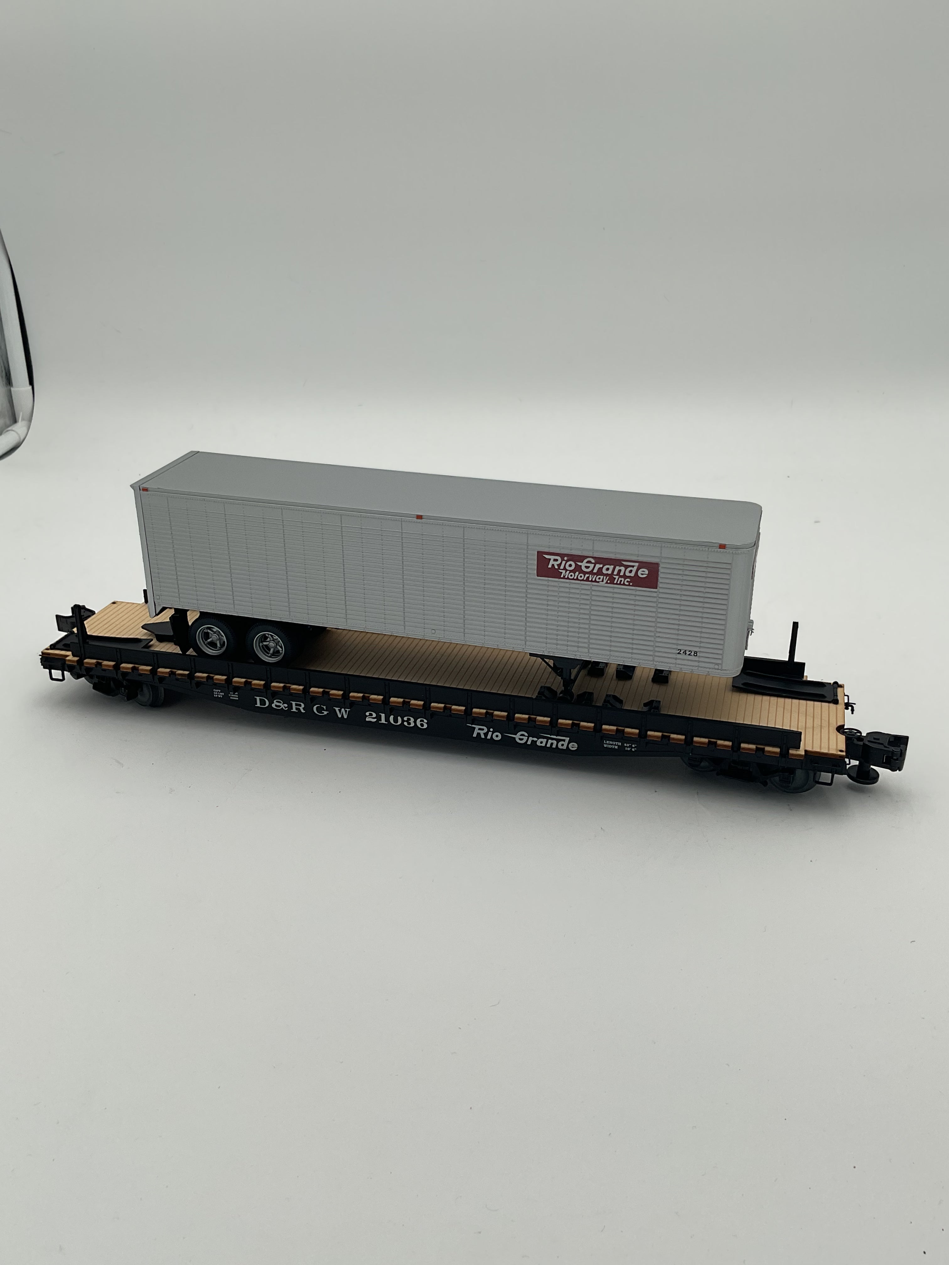 Lionel O D&RGW PS4 #21036 w/40’ Trailer