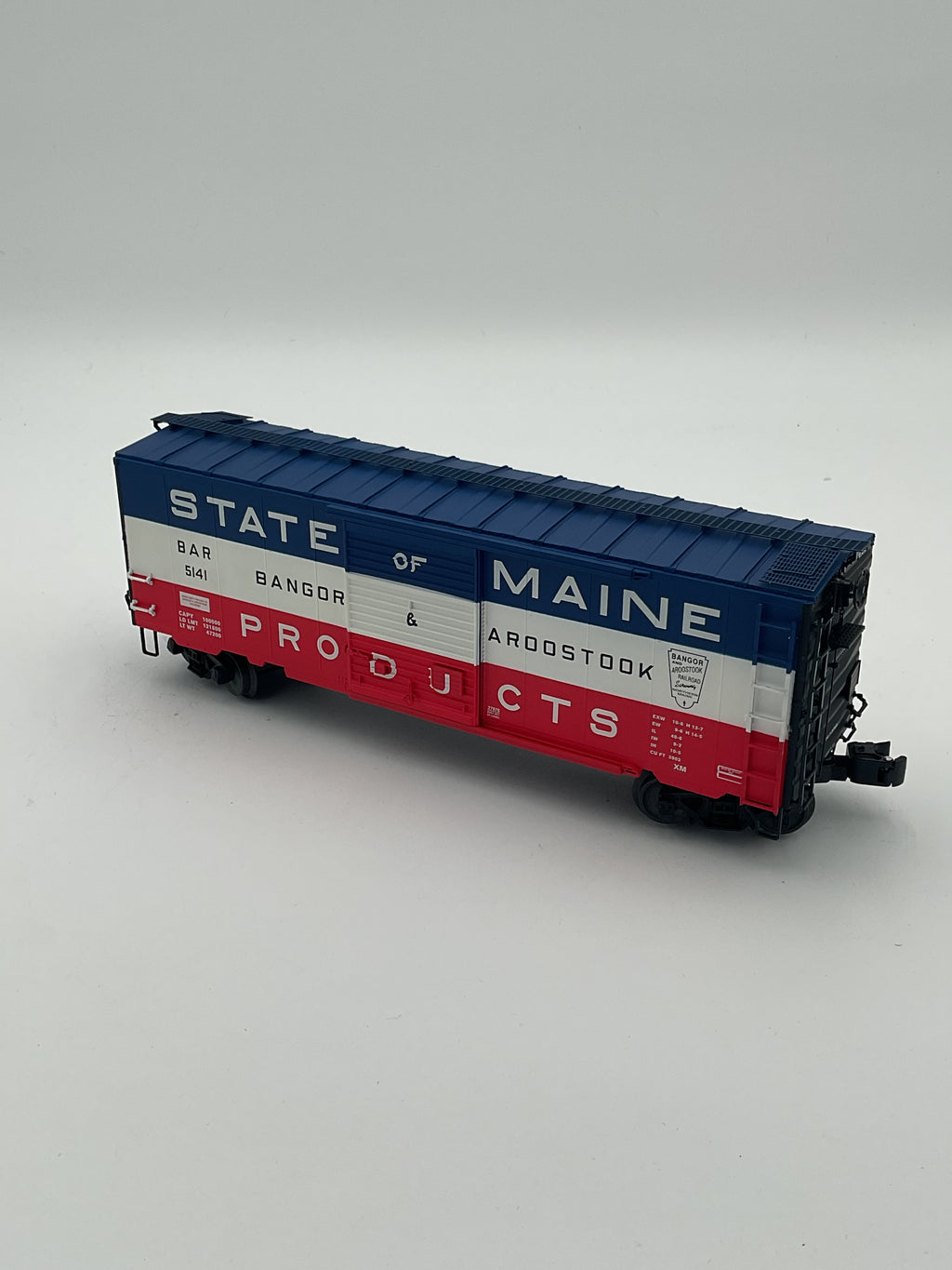 Lionel O 27876 State of Maine PS-1 Boxcar