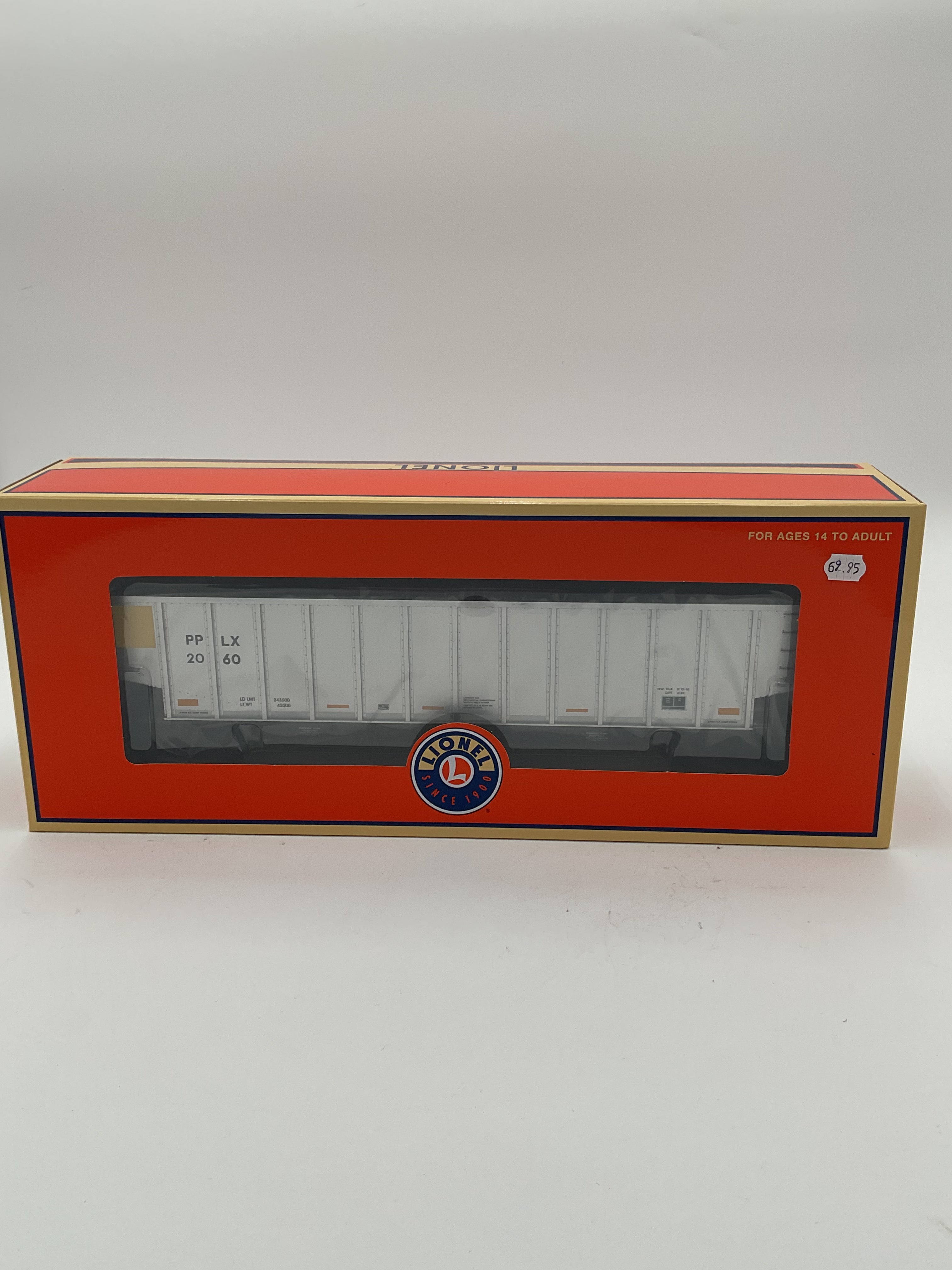 Lionel O 684021 PPLX Bathtub Gondola #2060
