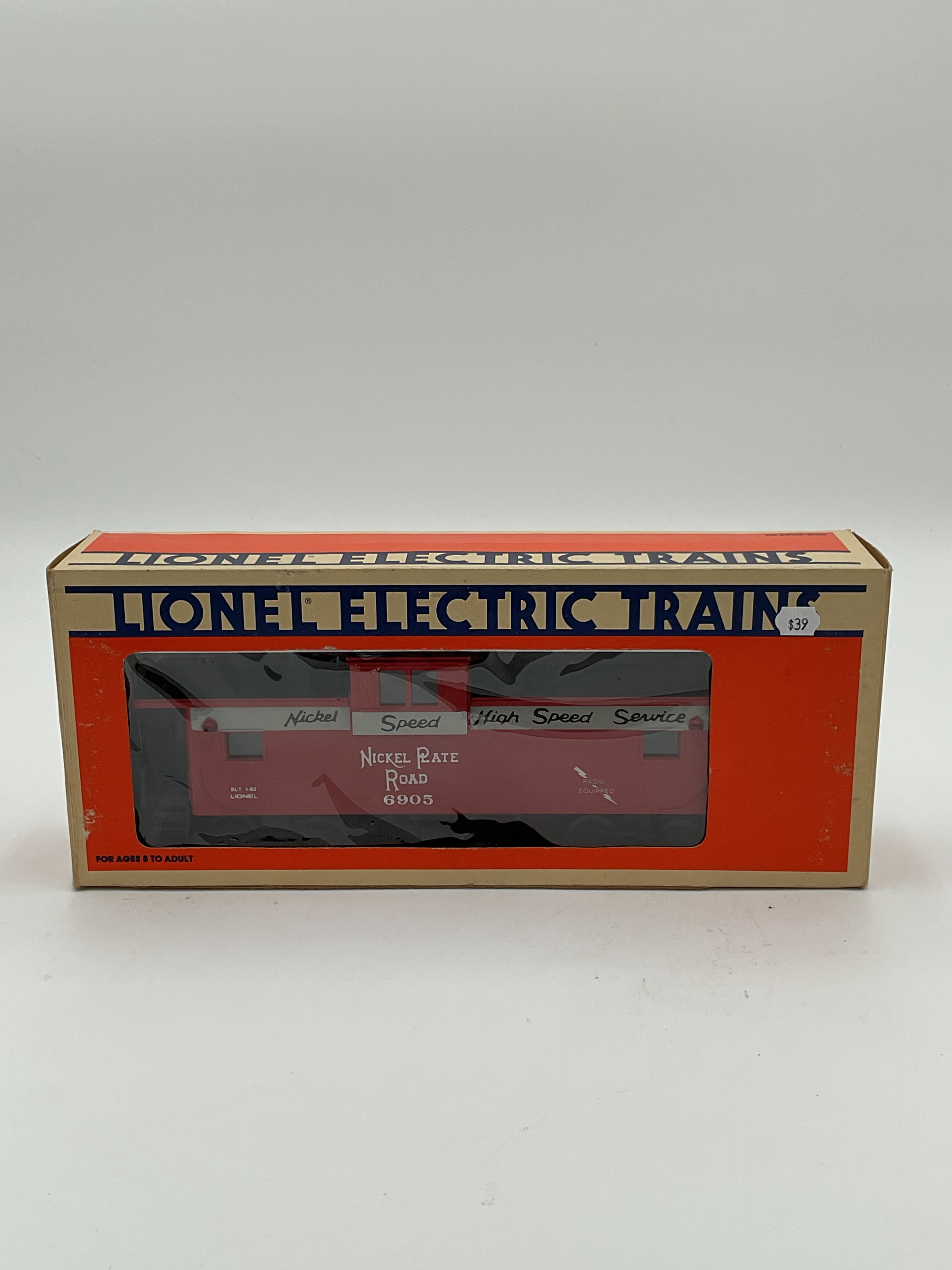 Lionel O 6905 Nickel Plate Road, Illuminated Extended Vision Caboose