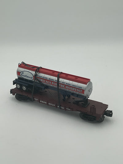 Lionel O 52083 Eastwood Chemicals Tanker with Flatcar