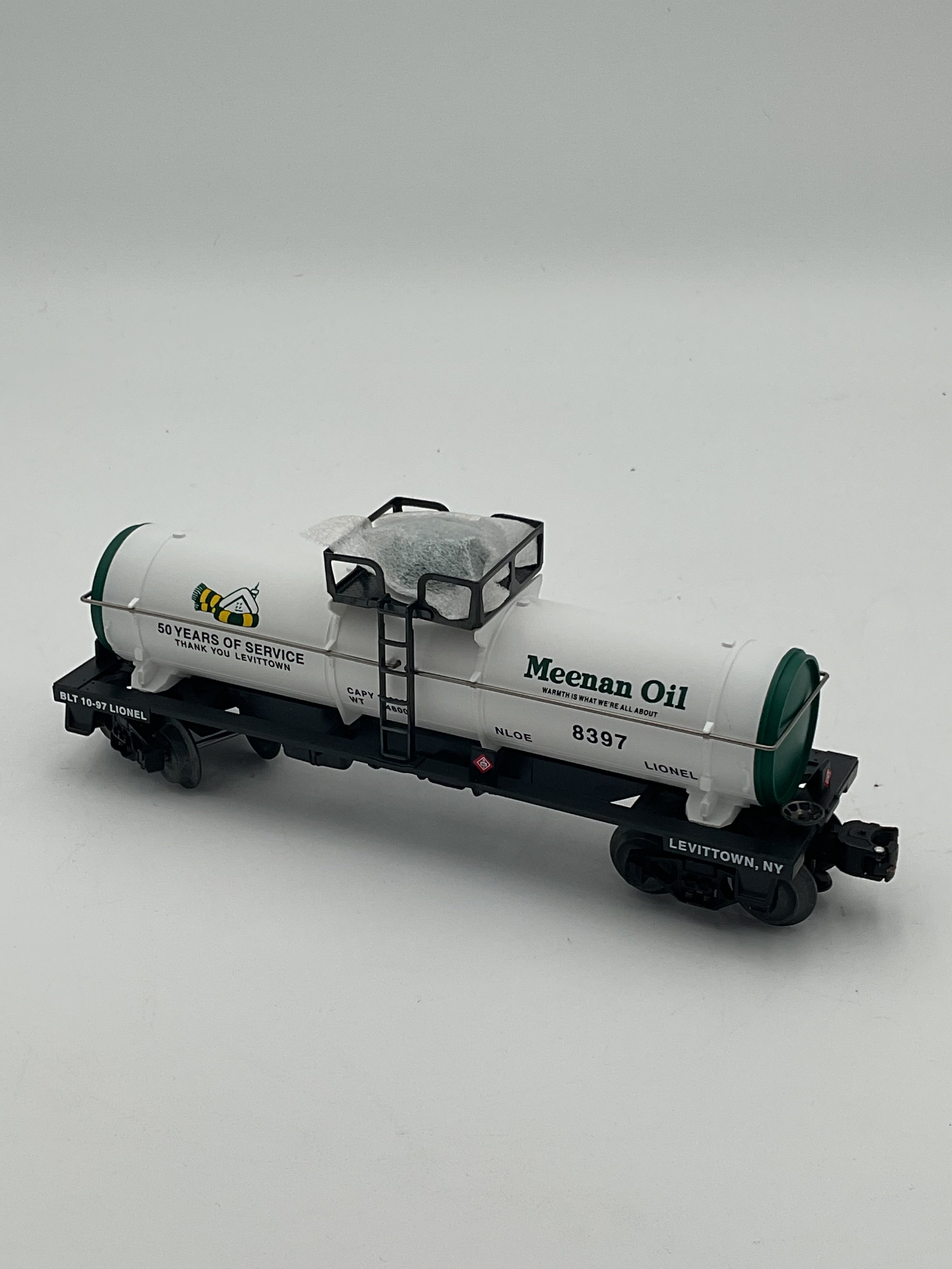 Lionel O 52122 1997 Nassau Lionel Operating Engineers Meenan Oil Tank Car
