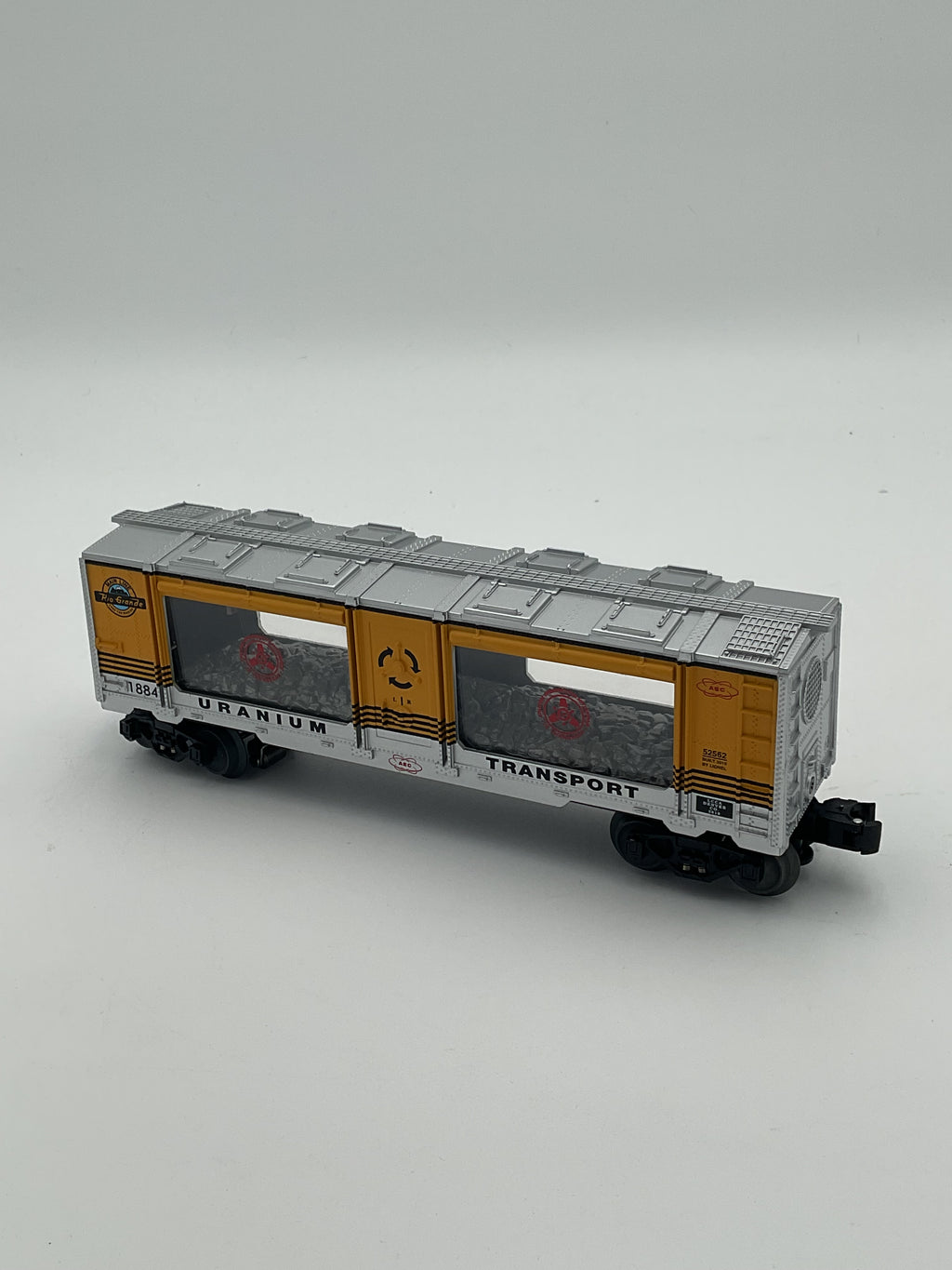 Lionel O 52562 LCCA Lighted Uranium Mint Car
