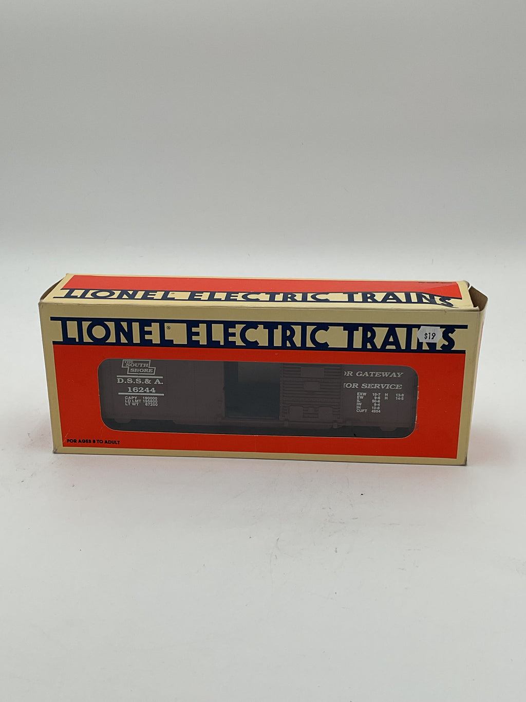 Lionel O 16244 Duluth South Shore & Atlantic Boxcar