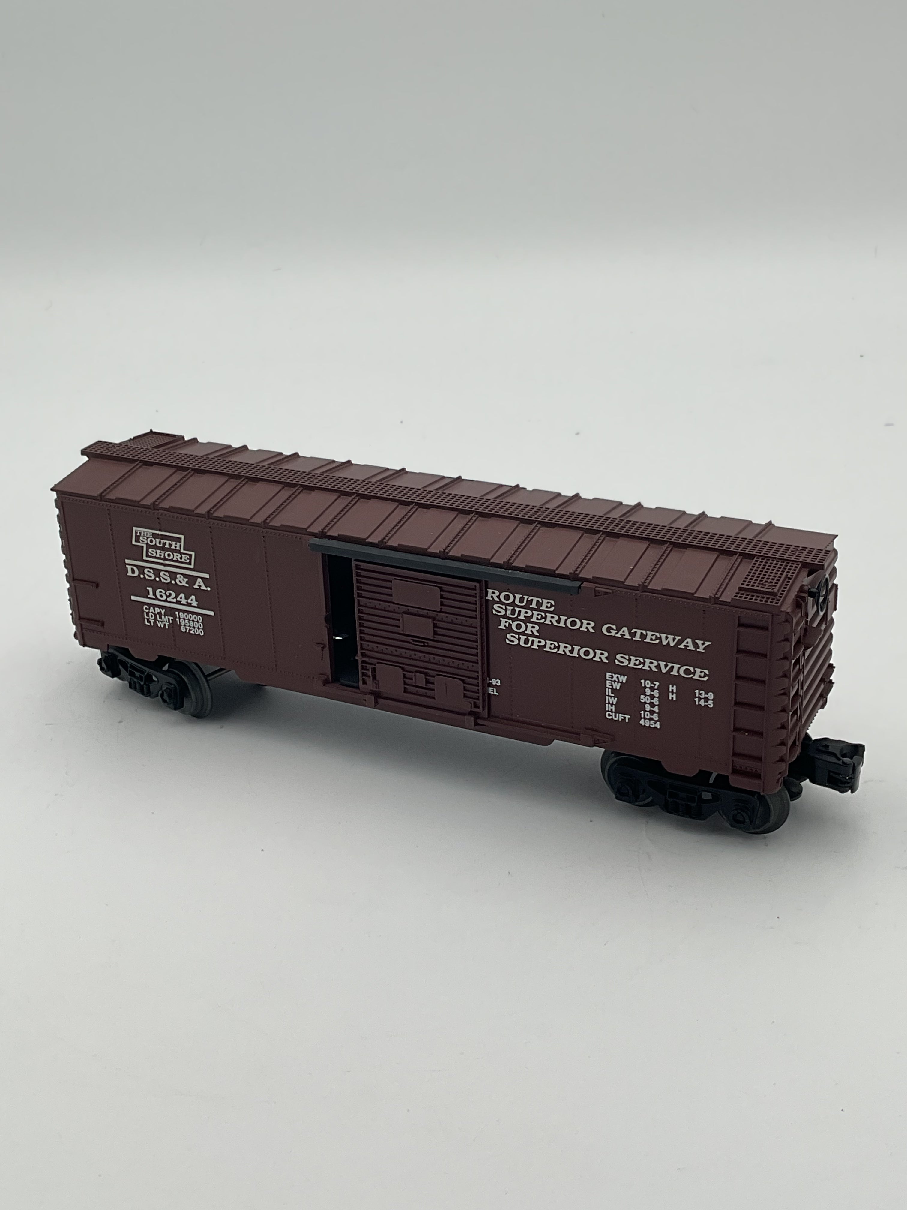 Lionel O 16244 Duluth South Shore & Atlantic Boxcar
