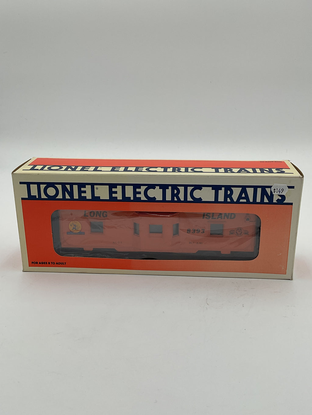 Lionel O 8393 Nassau Lionel Operating Eng. 10th Anniversary Long Island R.R. Caboose