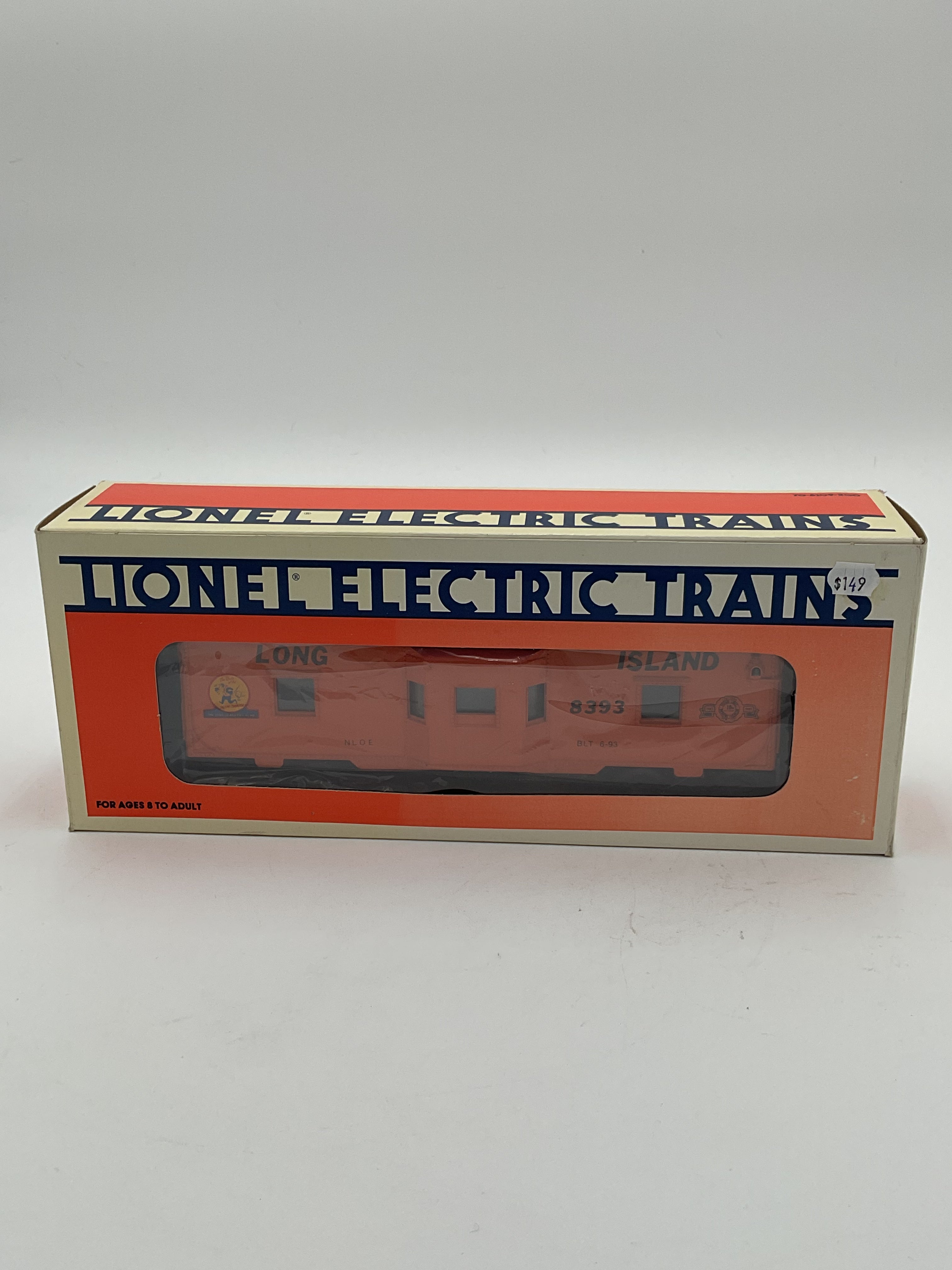 Lionel O 8393 Nassau Lionel Operating Eng. 10th Anniversary Long Island R.R. Caboose