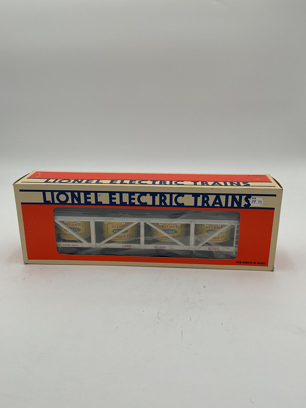 Lionel O 8395 Nassau Lionel Operating Eng. Long Island R.R. Vat Car Stern’s Pickle Products