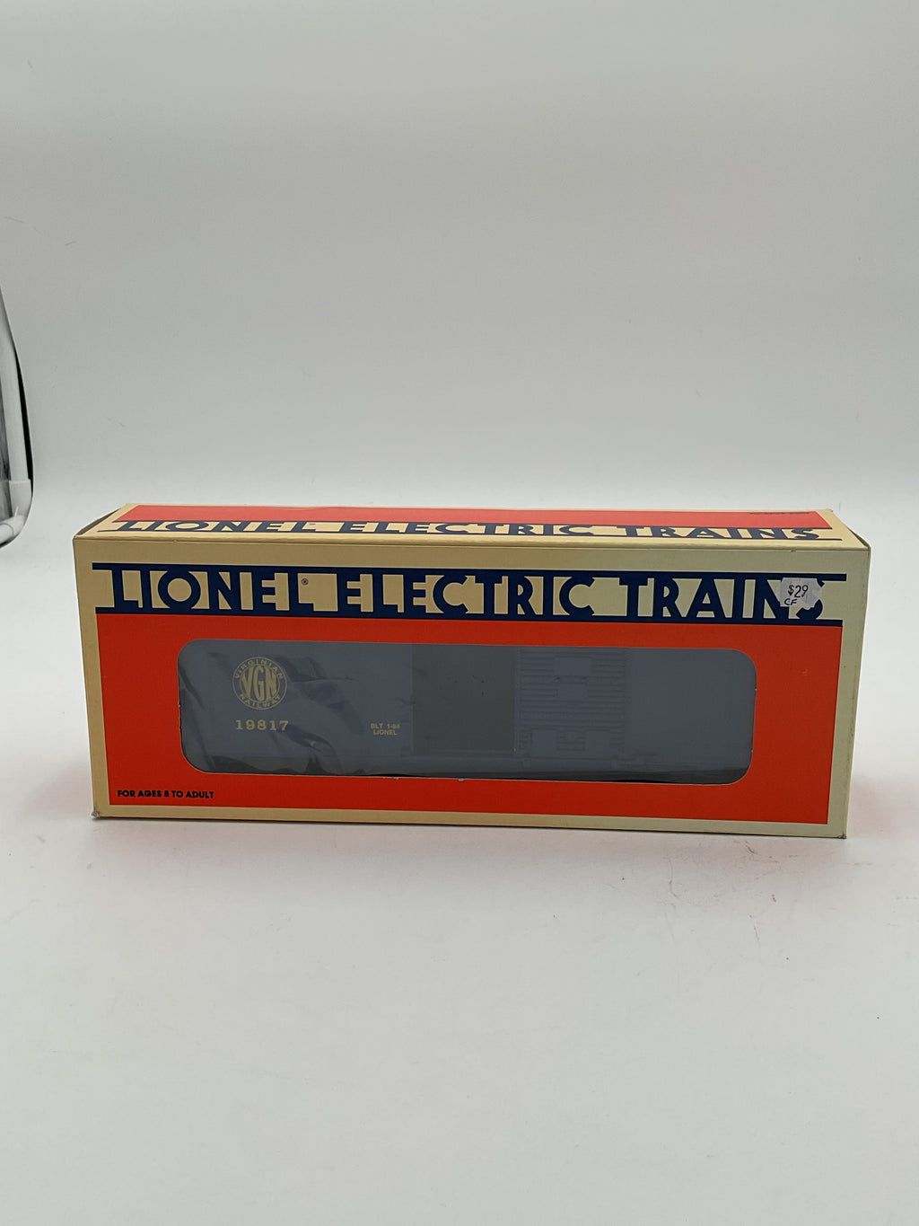 Lionel O 19817 Virginian Ice Car