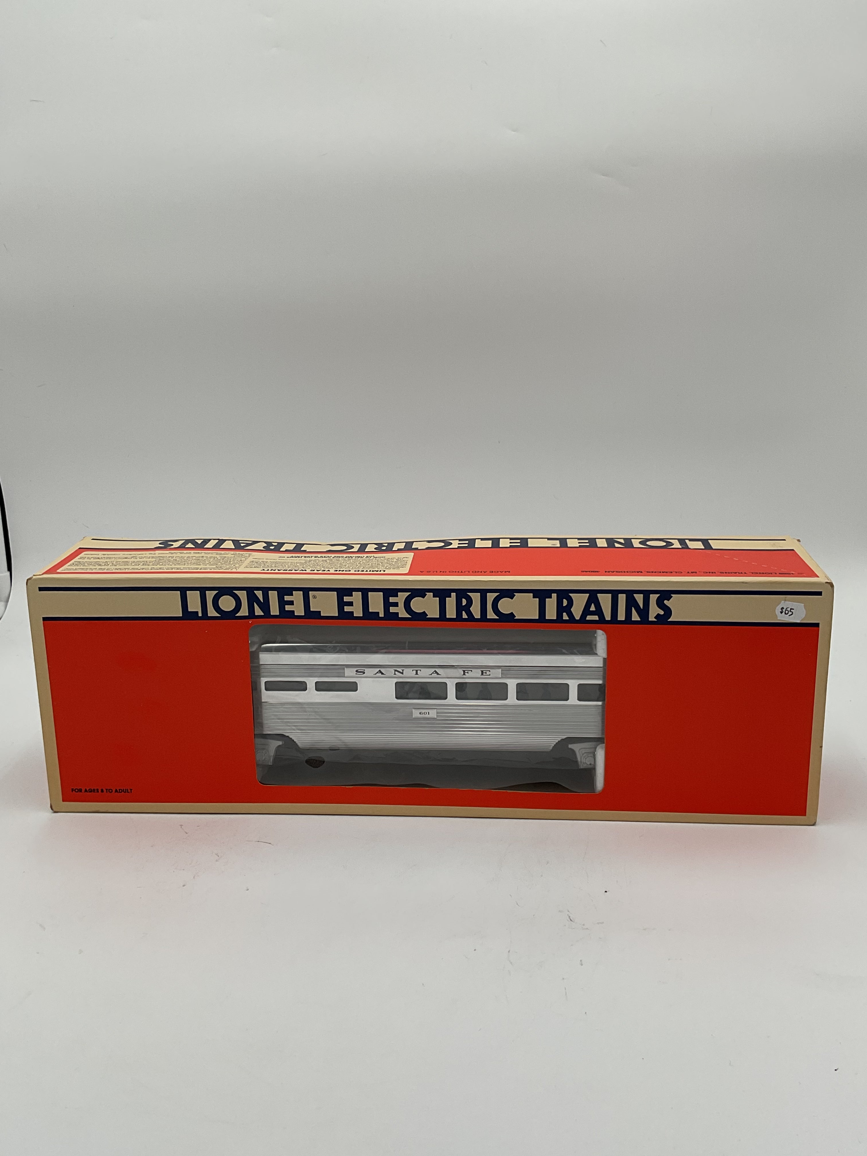 Lionel O 19111 Santa Fe Aluminium Diner Car