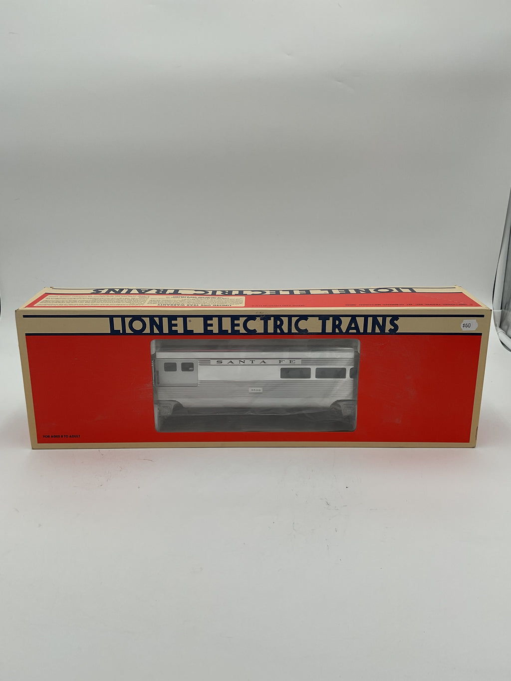 Lionel O 19110 Santa Fe Aluminium Combo Car