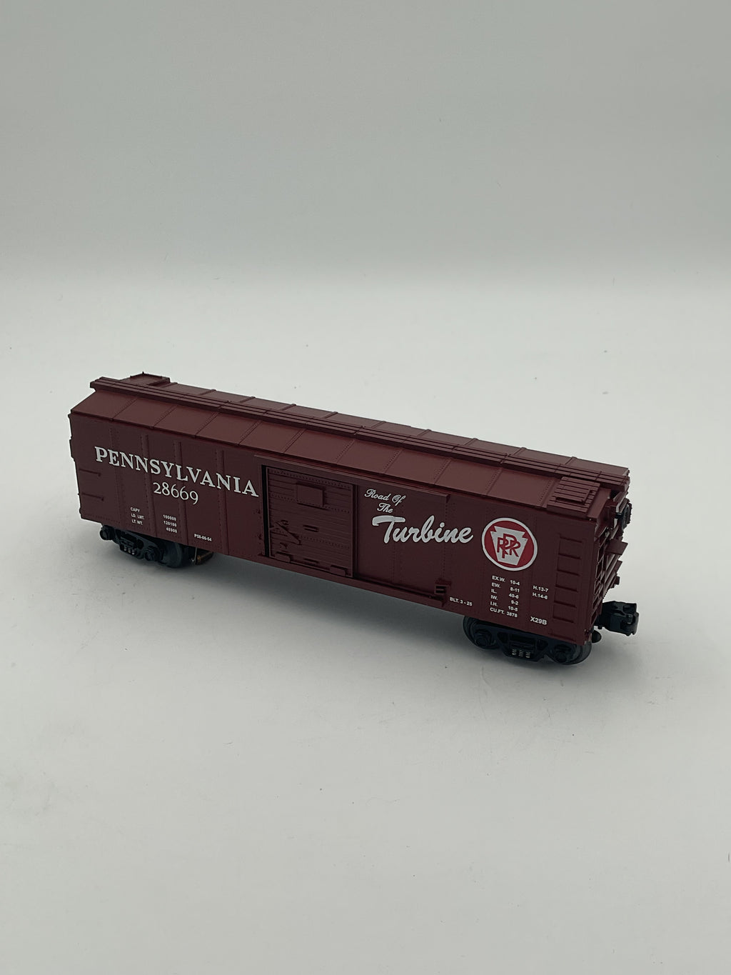 MTH 30-7465 Pennsylvania Operating Box Car w/ Signal Man