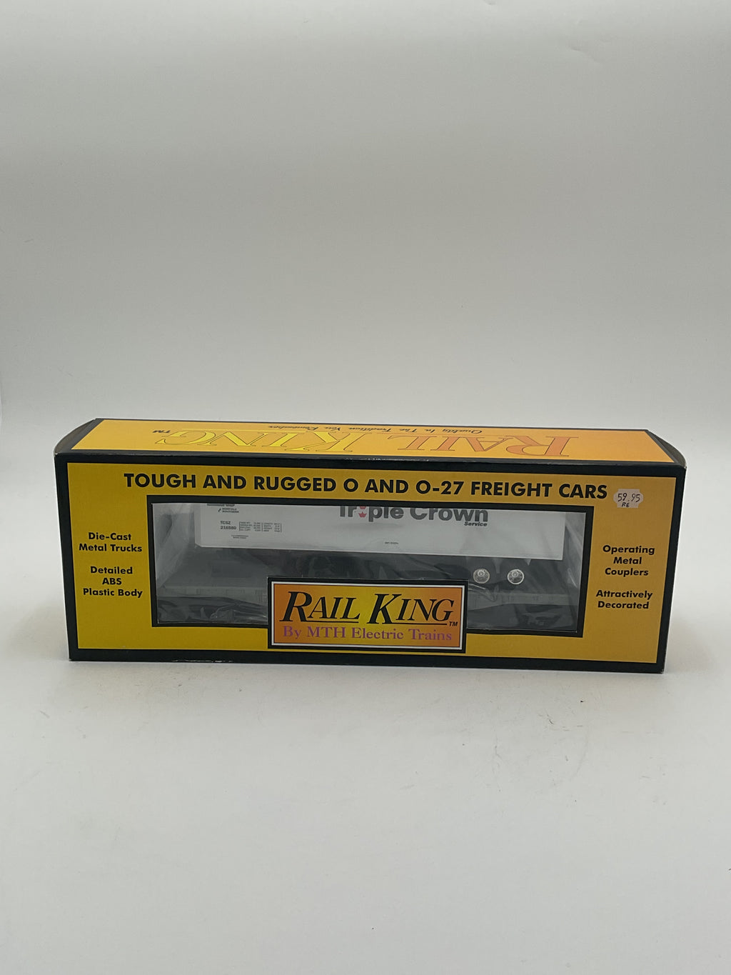 MTH 30-7616 Norfolk Southern Flatcar with Trailer