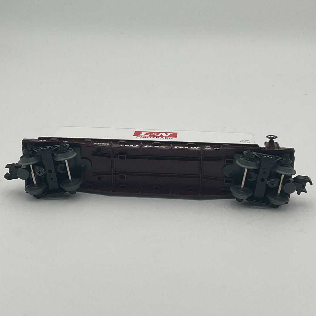 MTH 30-7008 Louisville & Nashville Flatcar w/ Trailer