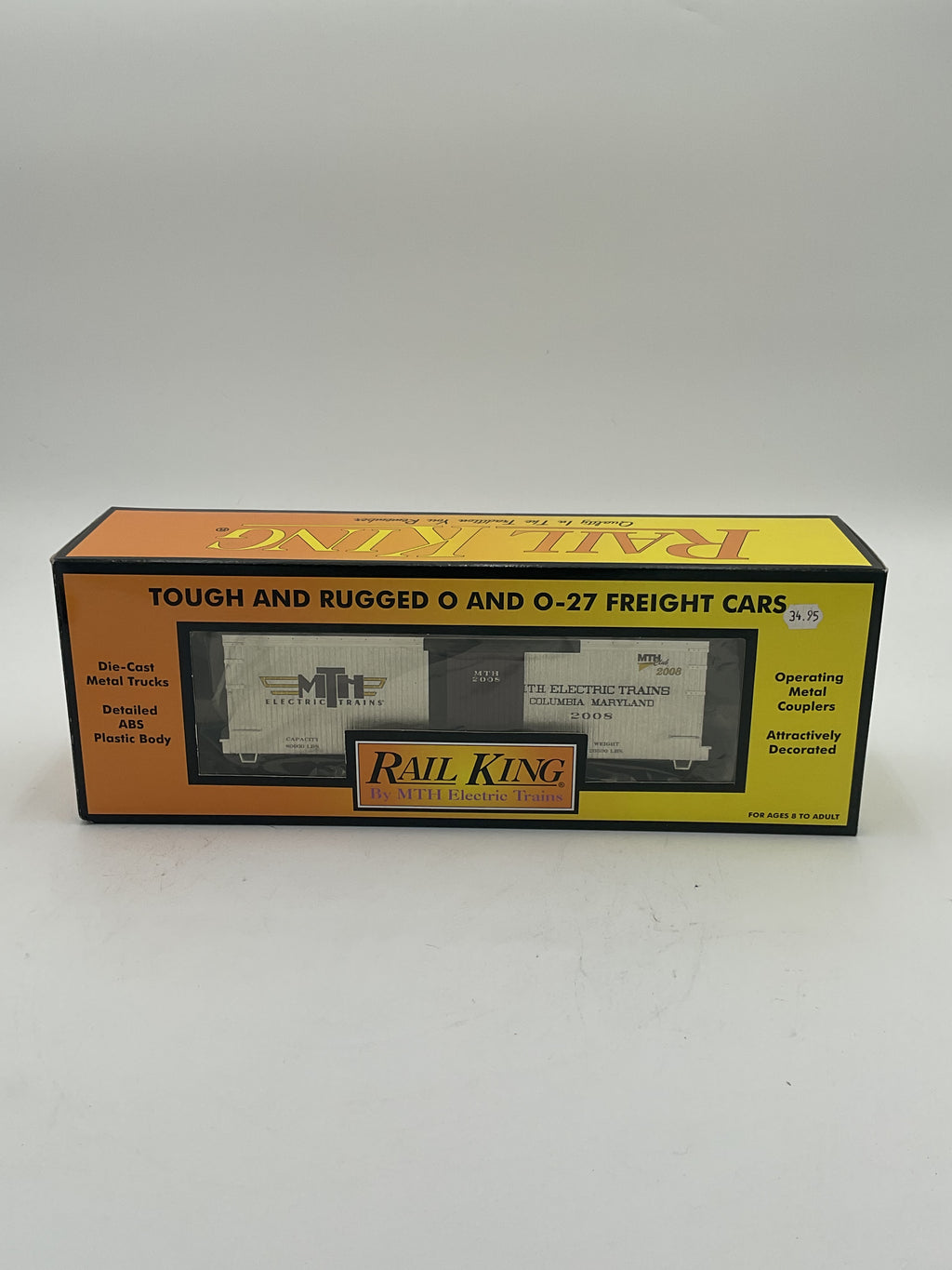 MTH 30-74488 MTHRRC- 2008 19th Century 34’ Box Car
